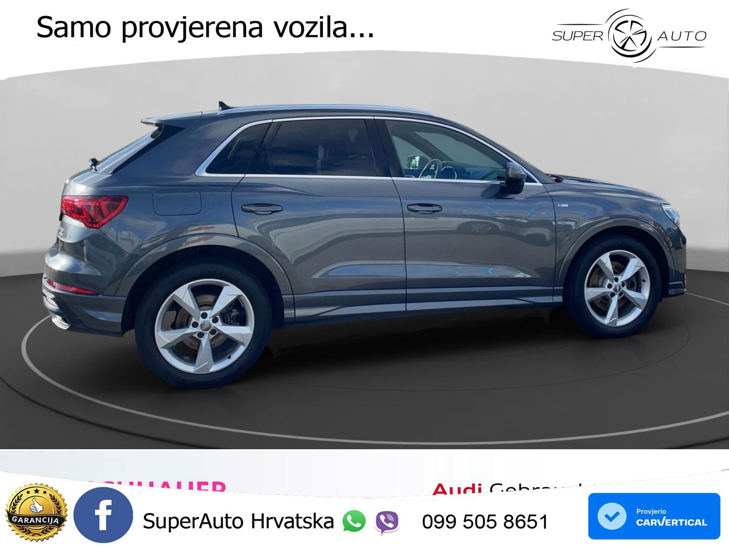Audi Q3 45 TFSI (230 KS) quattro S tronic S line LED+GR SJED+ACC