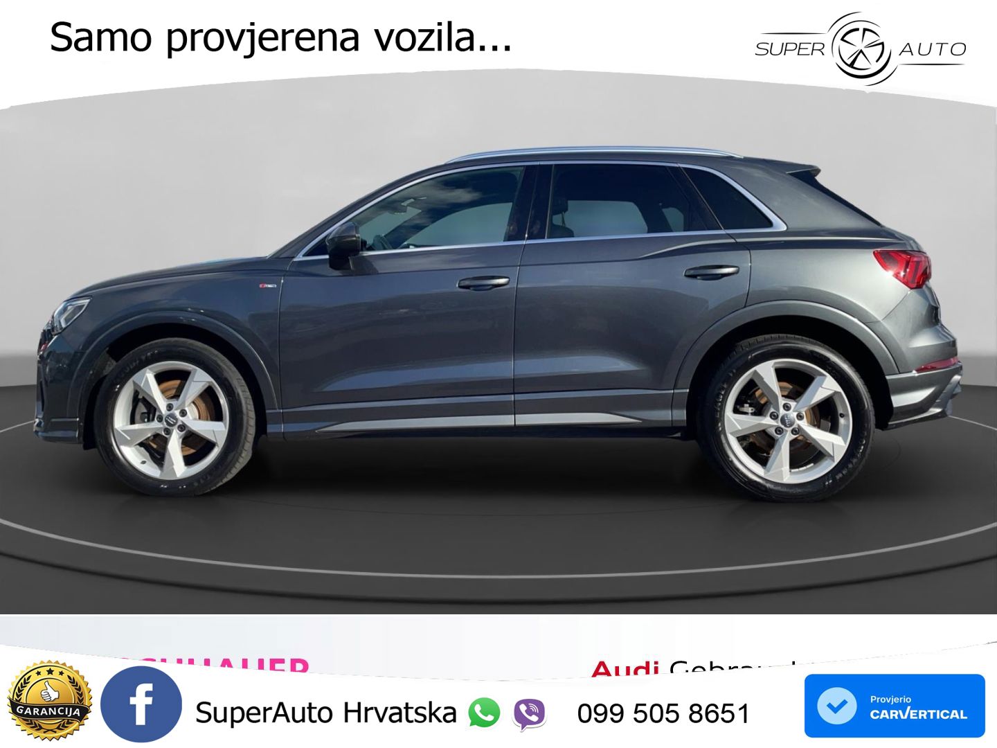 Audi Q3 45 TFSI (230 KS) quattro S tronic S line LED+GR SJED+ACC