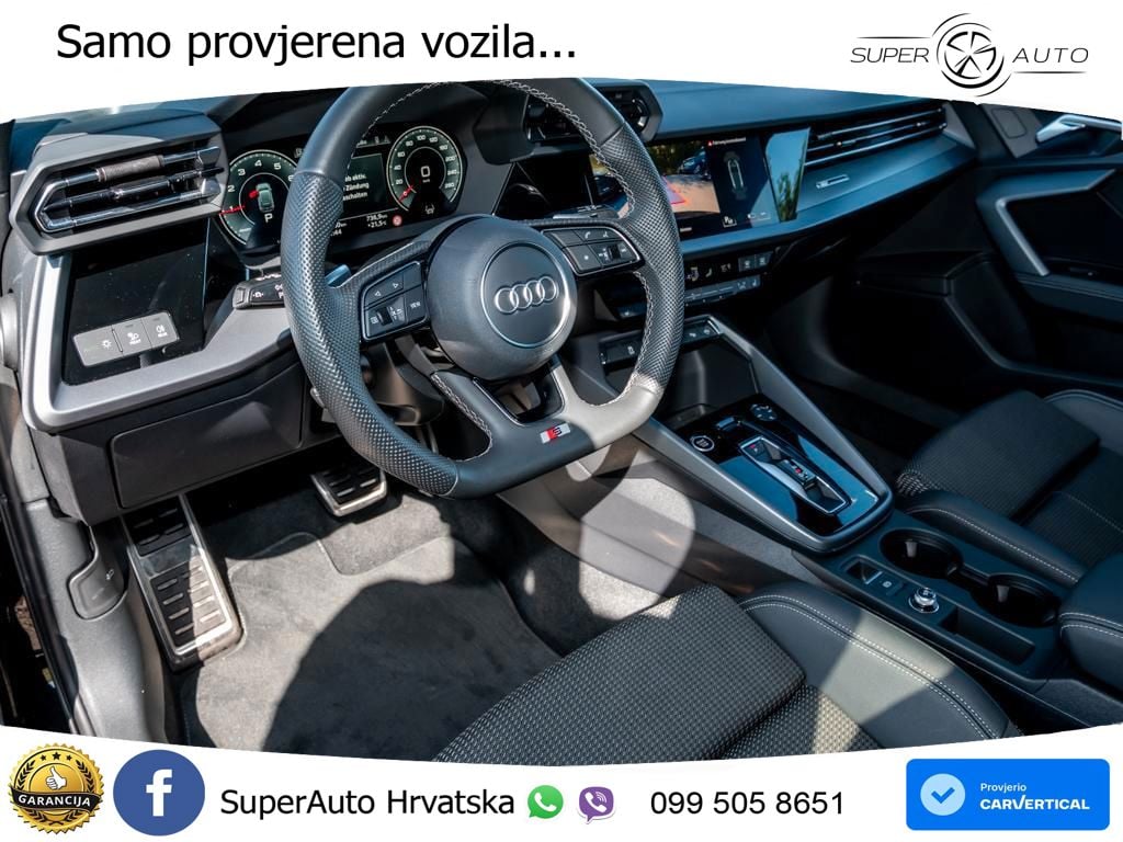 Audi A3 35 TFSI (150 KS) S tronic S line LED+GR SJED+ACC