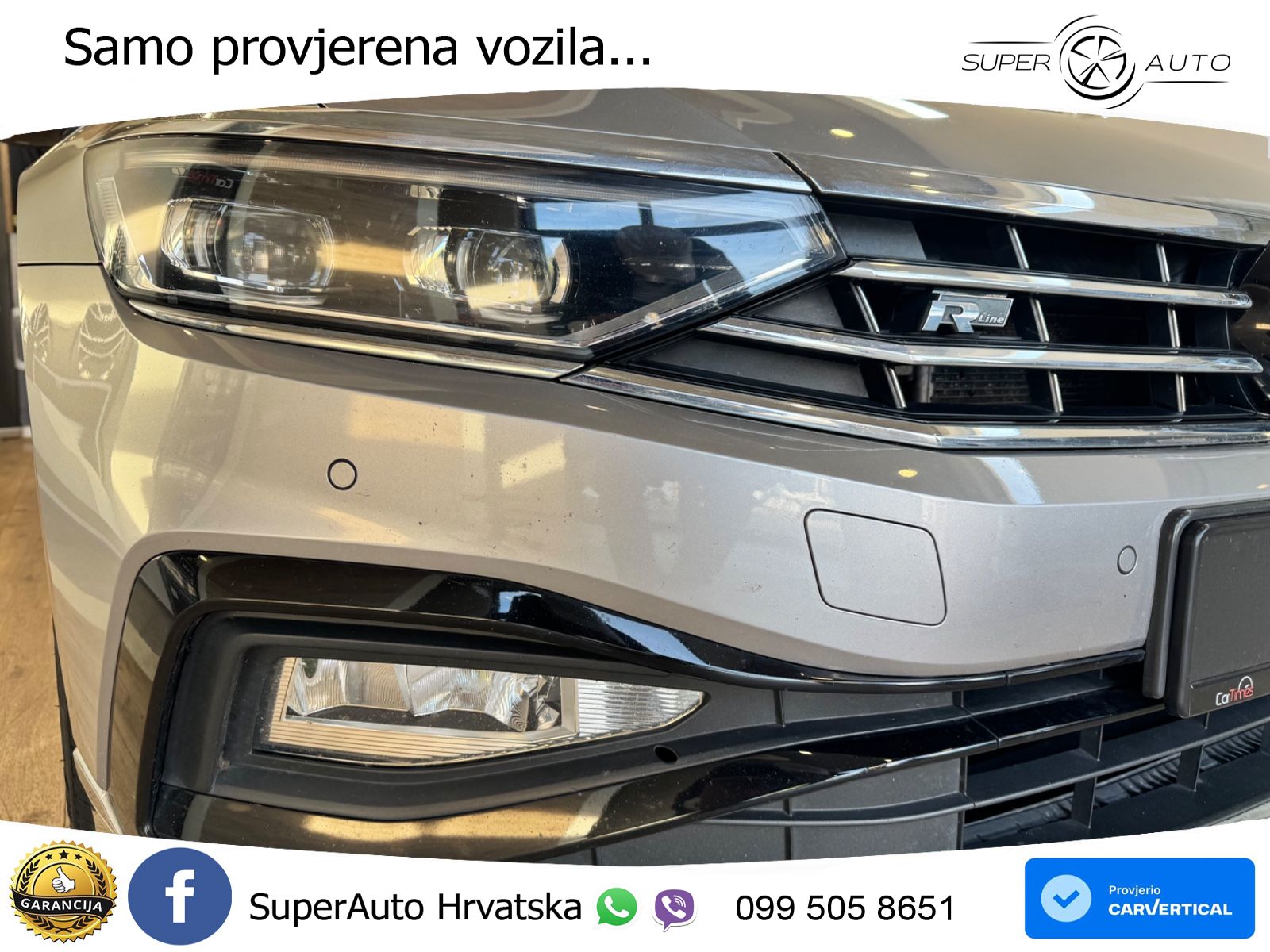Volkswagen Passat Variant 2.0 TDI (190 KS) DSG R-Line LED+GR SJED+ACC
