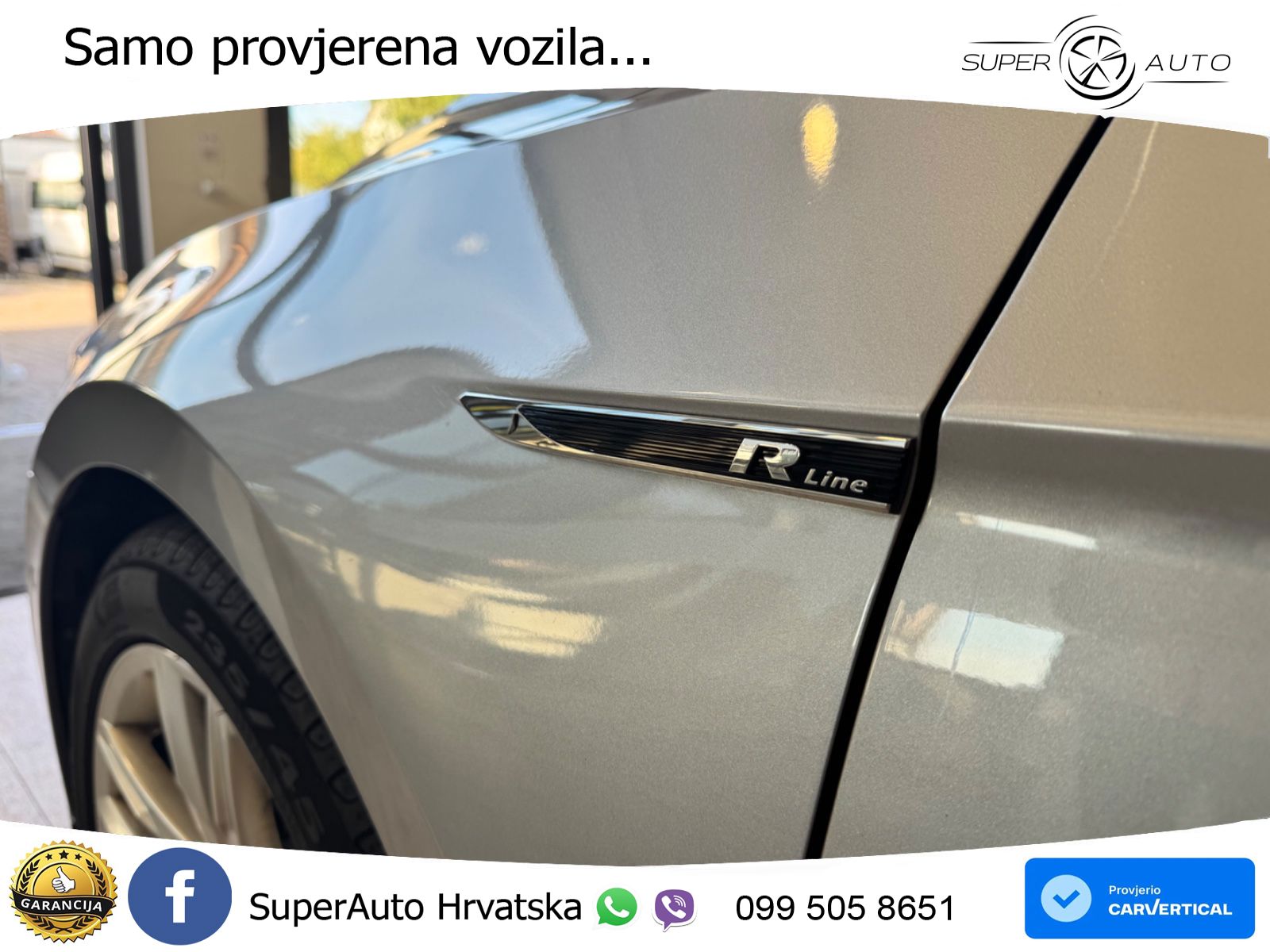 Volkswagen Passat Variant 2.0 TDI (190 KS) DSG R-Line LED+GR SJED+ACC
