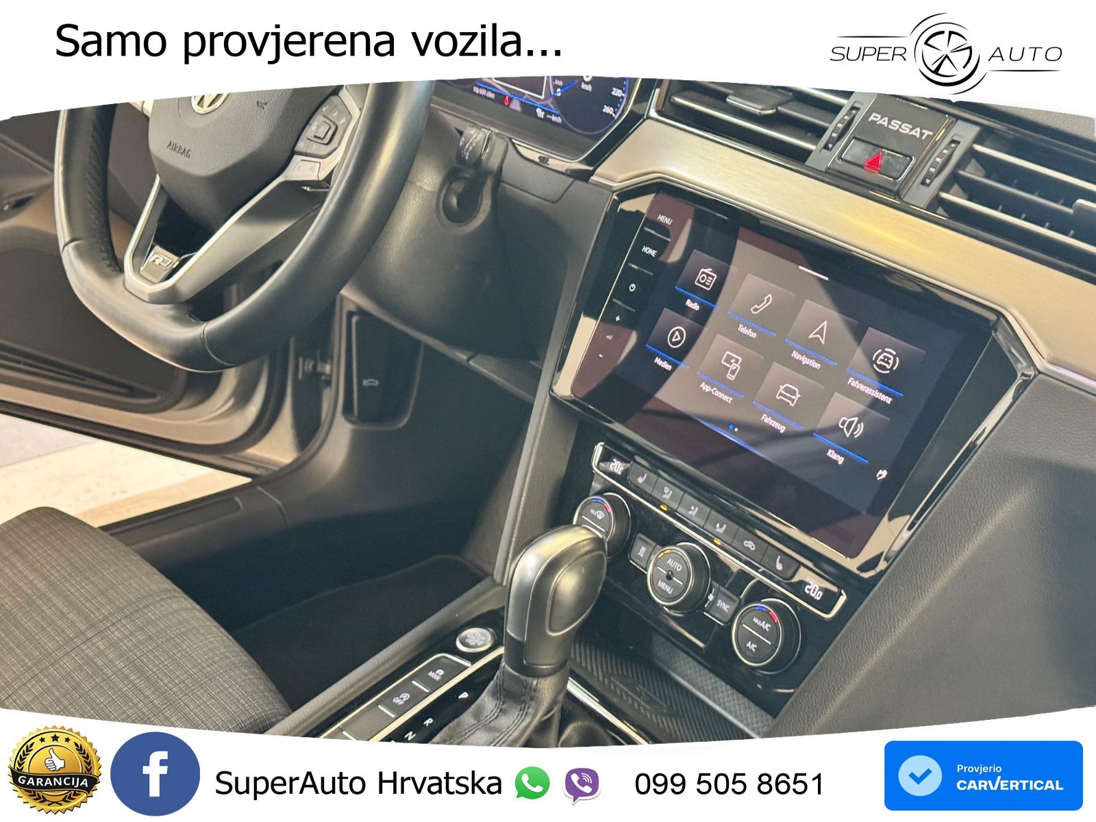 Volkswagen Passat Variant 2.0 TDI (190 KS) DSG R-Line LED+GR SJED+ACC