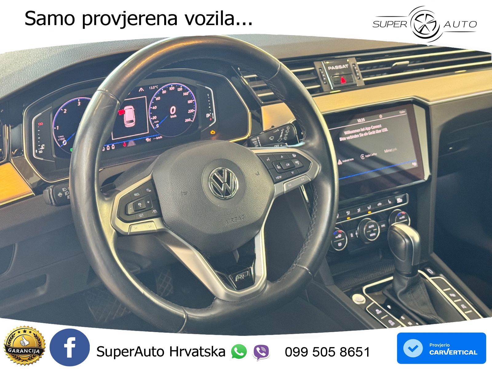 Volkswagen Passat Variant 2.0 TDI (190 KS) DSG R-Line LED+GR SJED+ACC