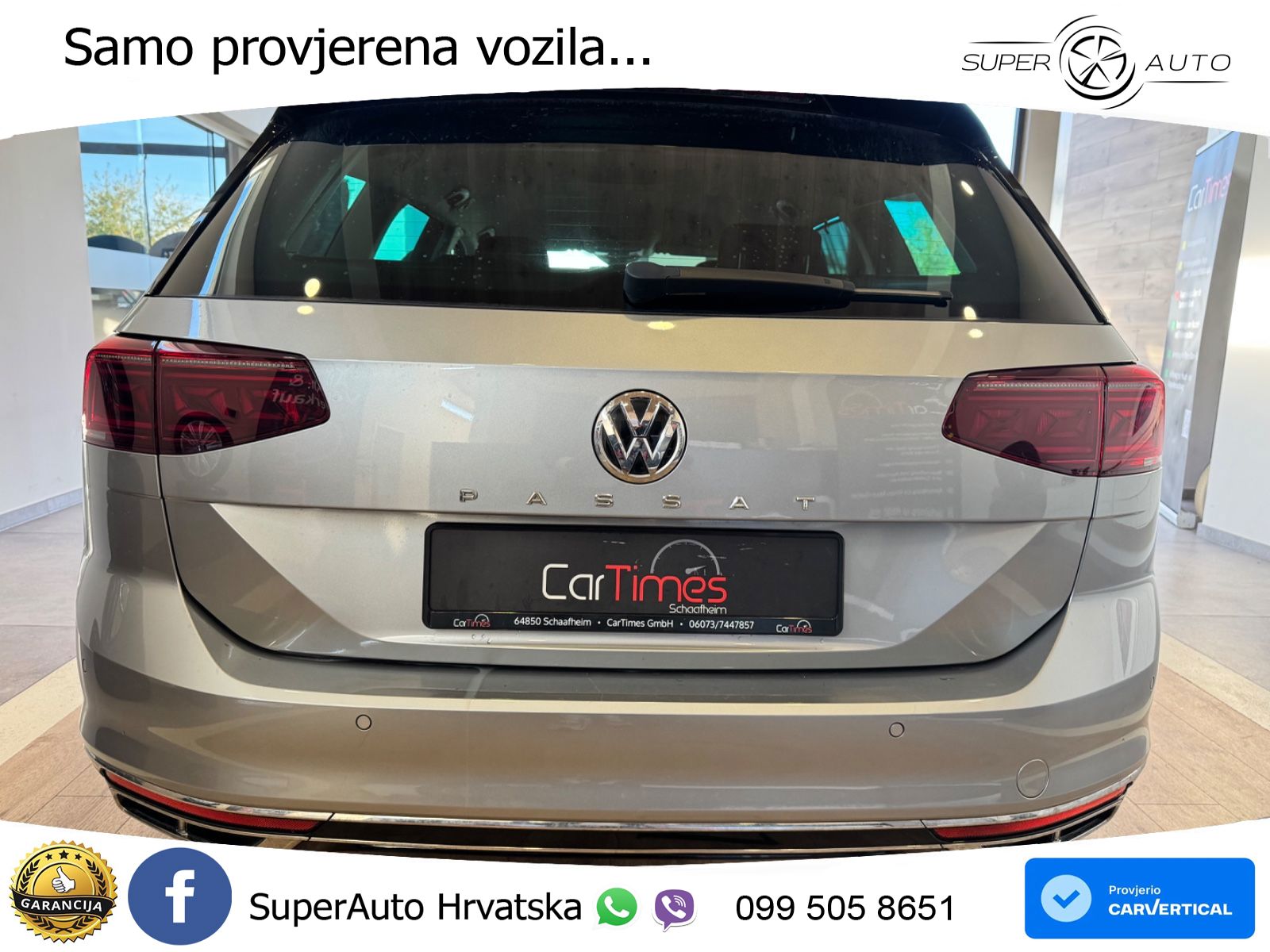 Volkswagen Passat Variant 2.0 TDI (190 KS) DSG R-Line LED+GR SJED+ACC