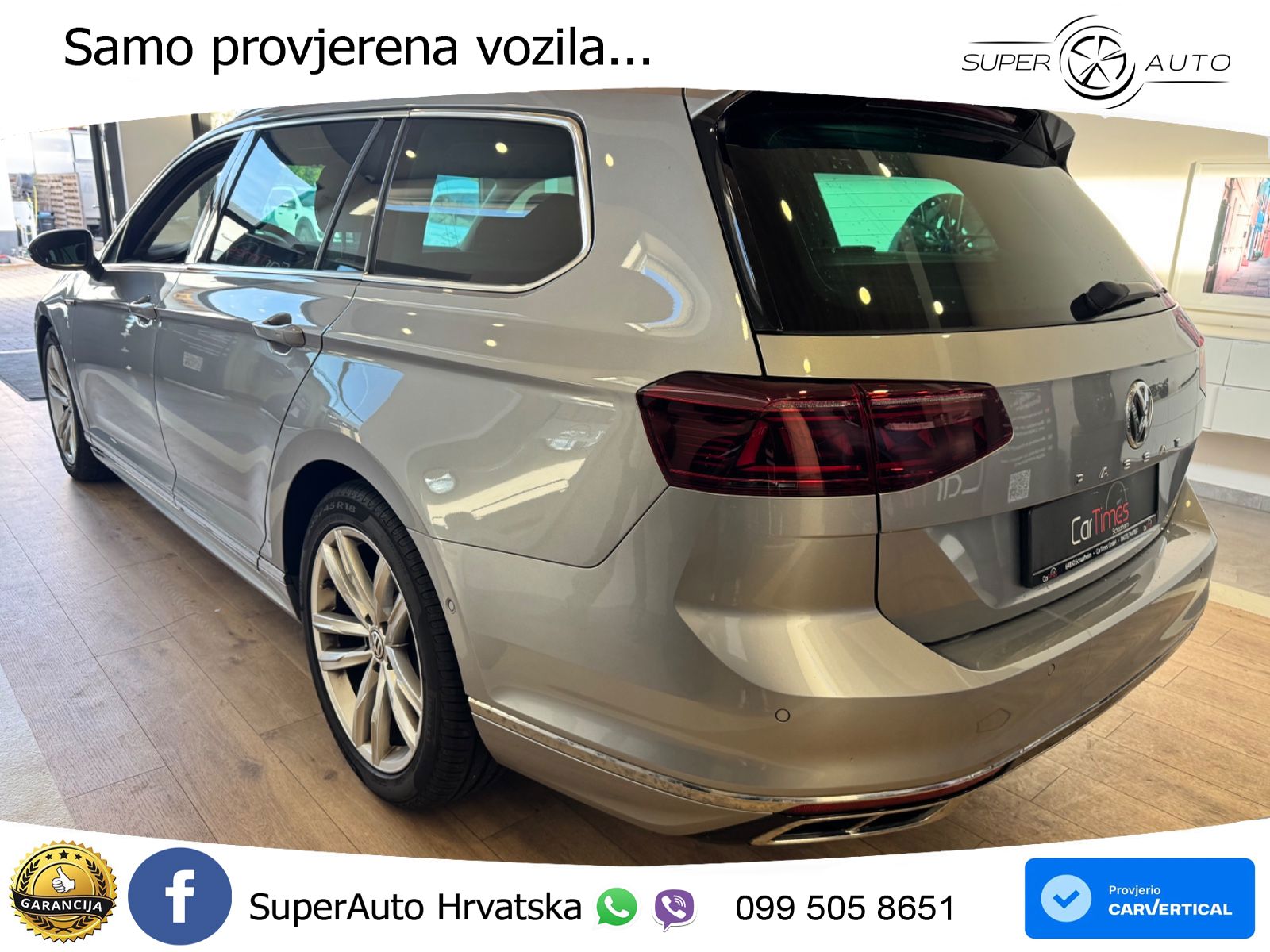 Volkswagen Passat Variant 2.0 TDI (190 KS) DSG R-Line LED+GR SJED+ACC