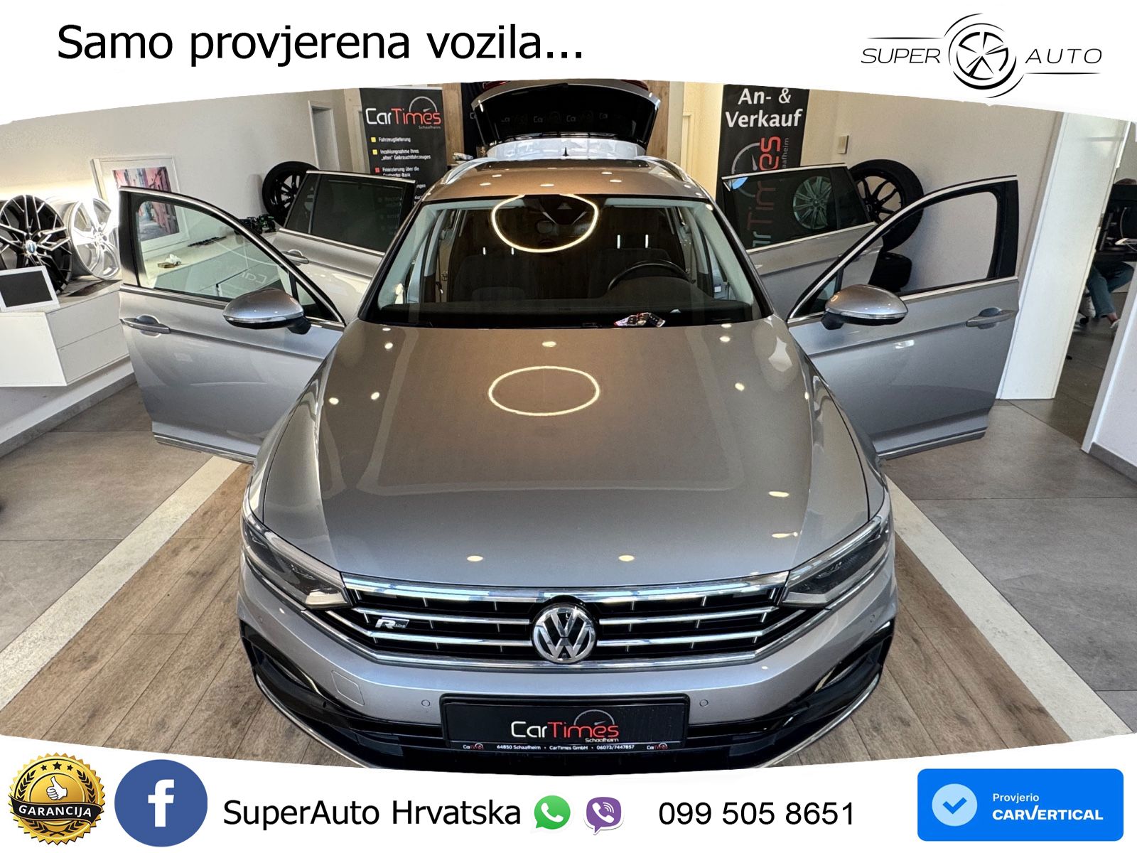 Volkswagen Passat Variant 2.0 TDI (190 KS) DSG R-Line LED+GR SJED+ACC