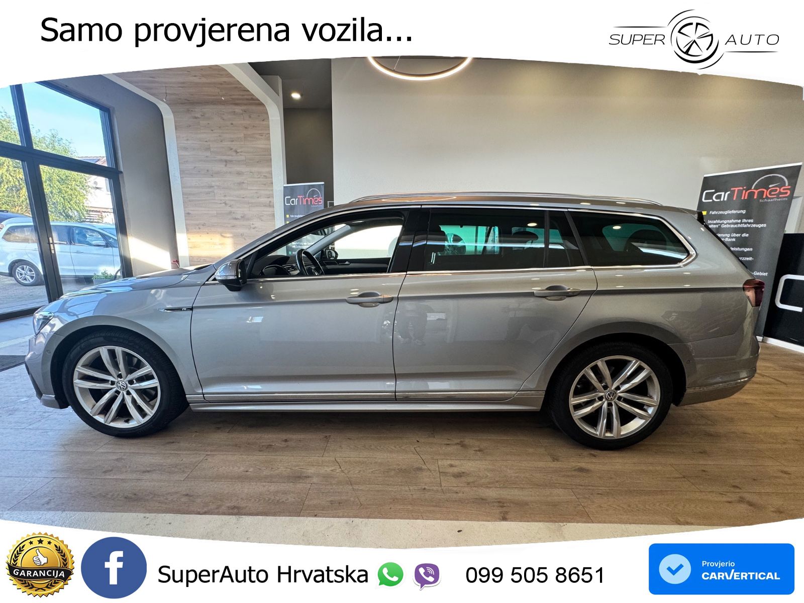 Volkswagen Passat Variant 2.0 TDI (190 KS) DSG R-Line LED+GR SJED+ACC