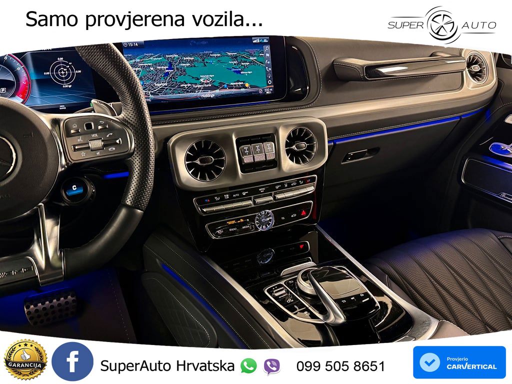 Mercedes AMG G 63 Long V8 (585 KS) 4MATIC 9G-TRONIC AMG SPEEDSHIFT TCT Superior