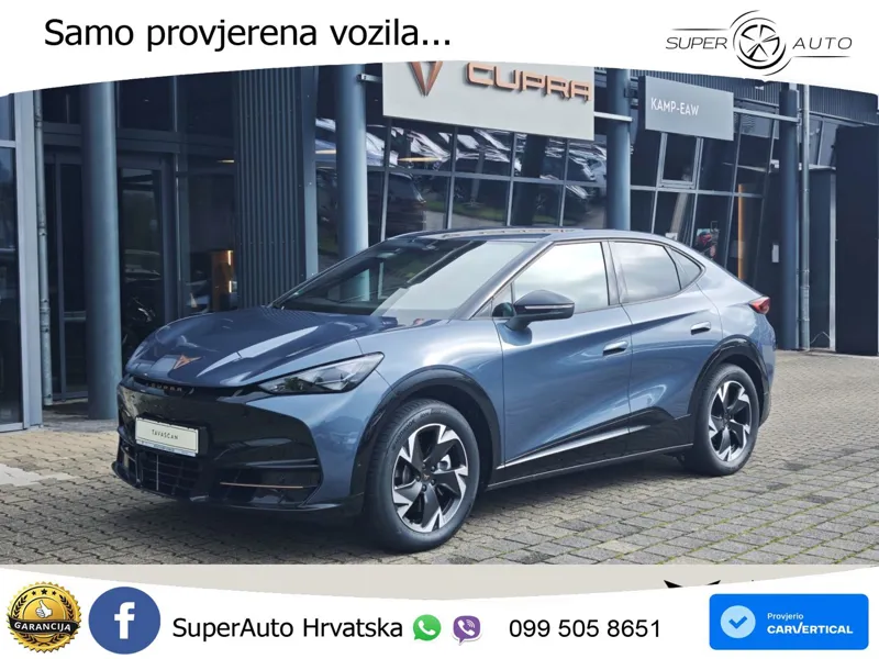 Cupra Tavascan 82 kWh (286 KS) LED+GR SJED+ACC