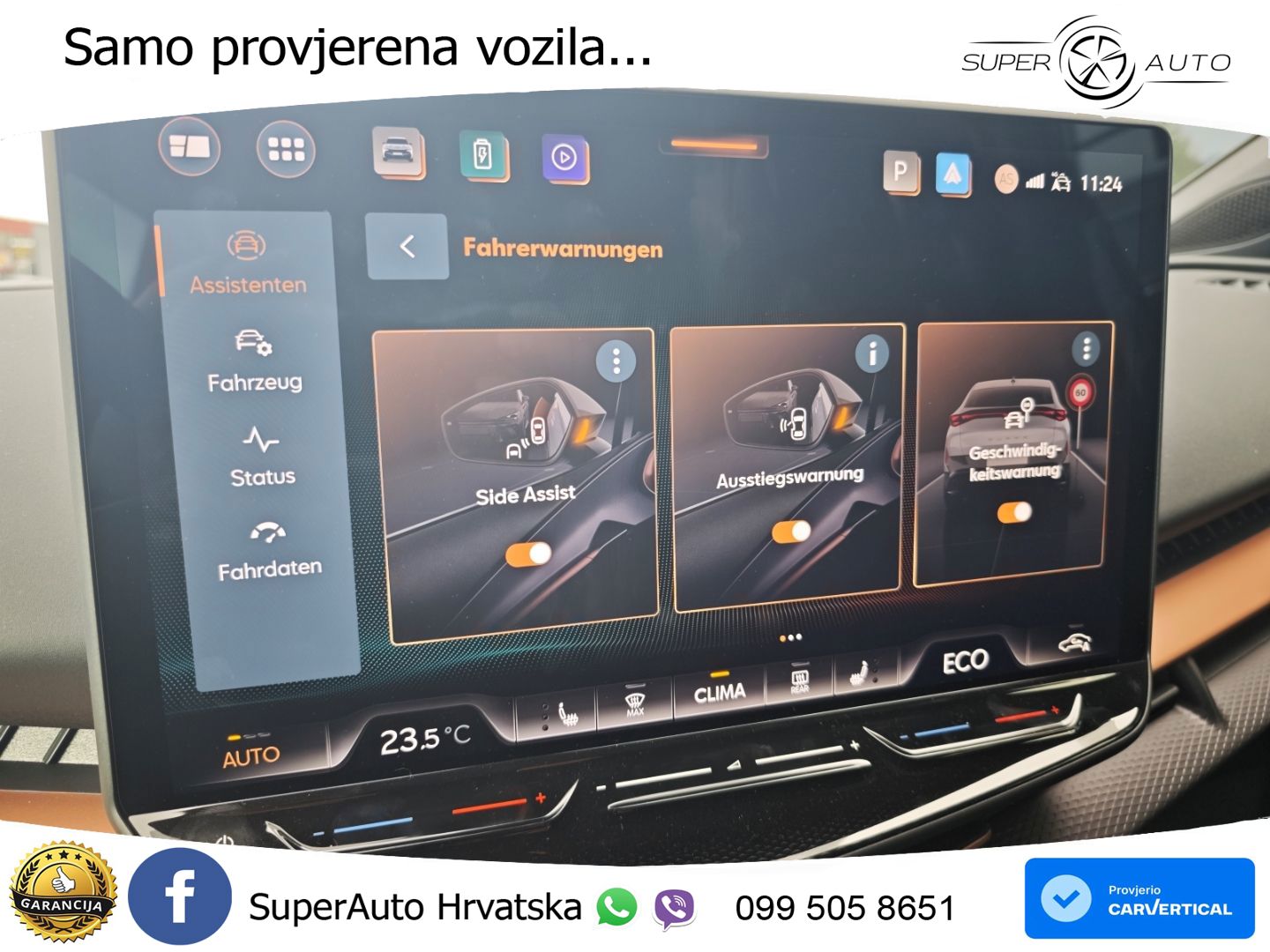 Cupra Tavascan 82 kWh (286 KS) LED+GR SJED+ACC