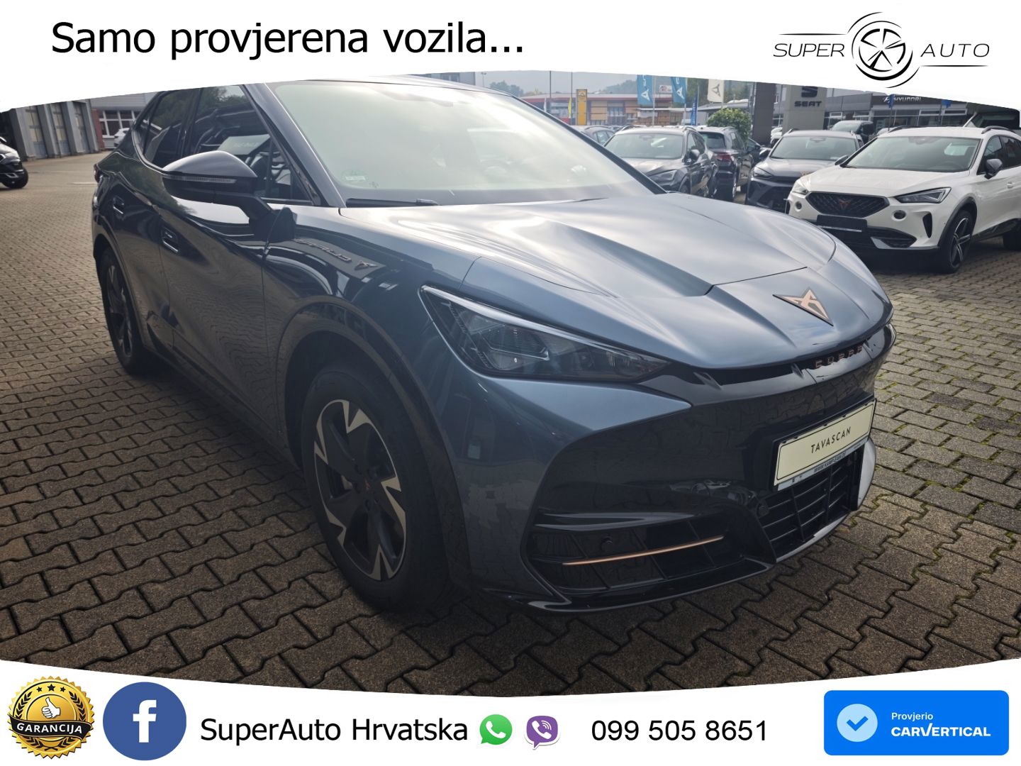 Cupra Tavascan 82 kWh (286 KS) LED+GR SJED+ACC