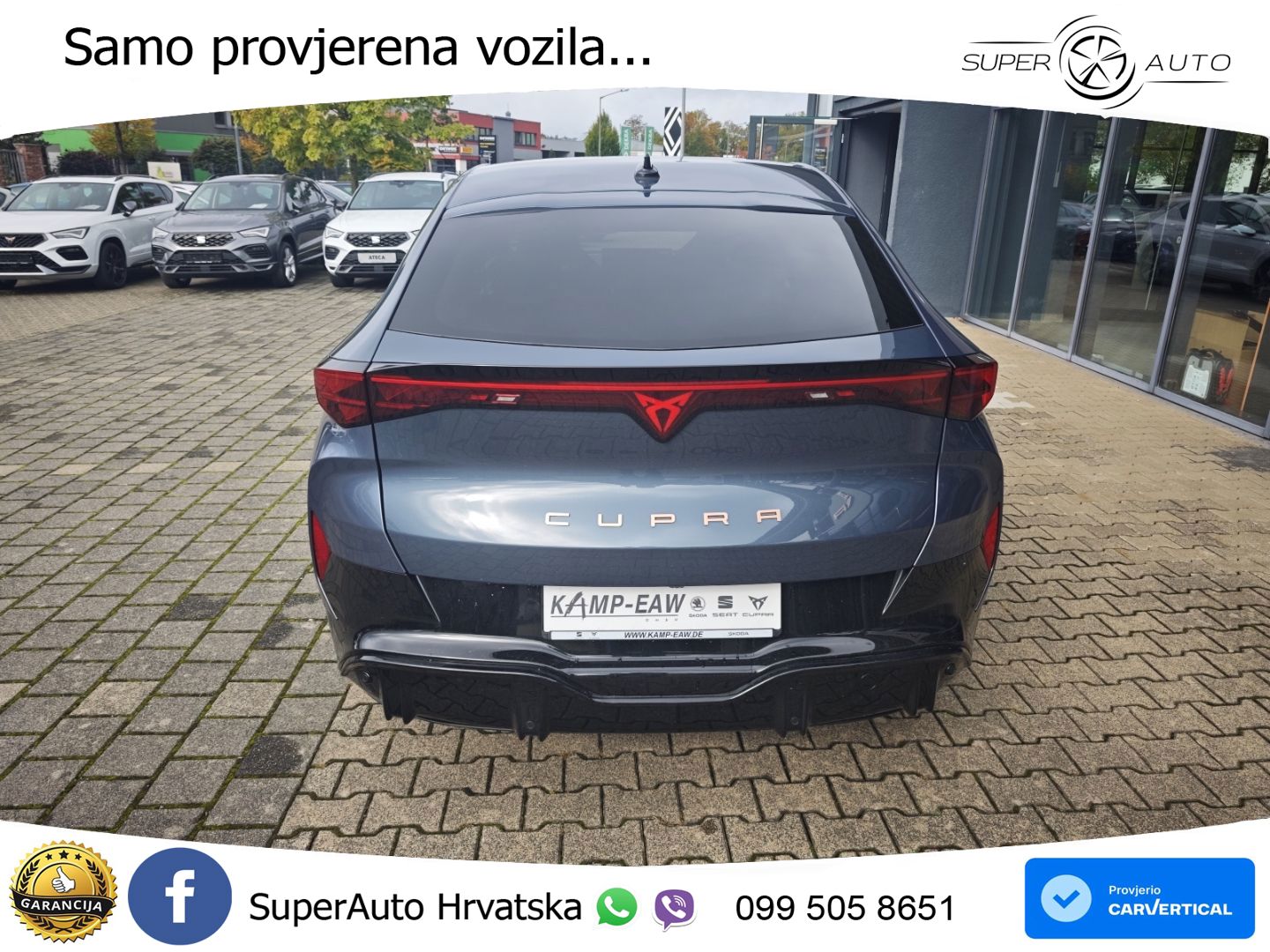Cupra Tavascan 82 kWh (286 KS) LED+GR SJED+ACC
