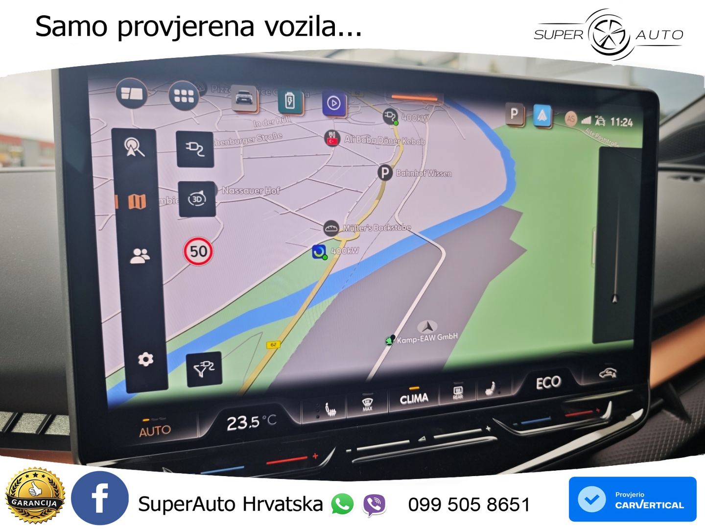 Cupra Tavascan 82 kWh (286 KS) LED+GR SJED+ACC