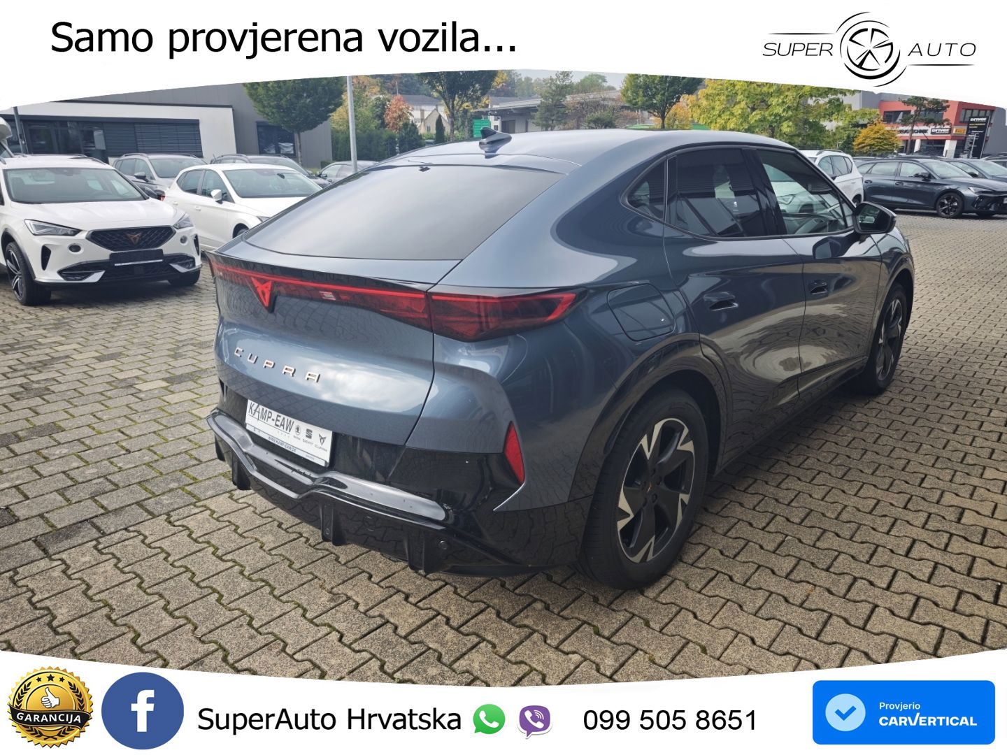 Cupra Tavascan 82 kWh (286 KS) LED+GR SJED+ACC