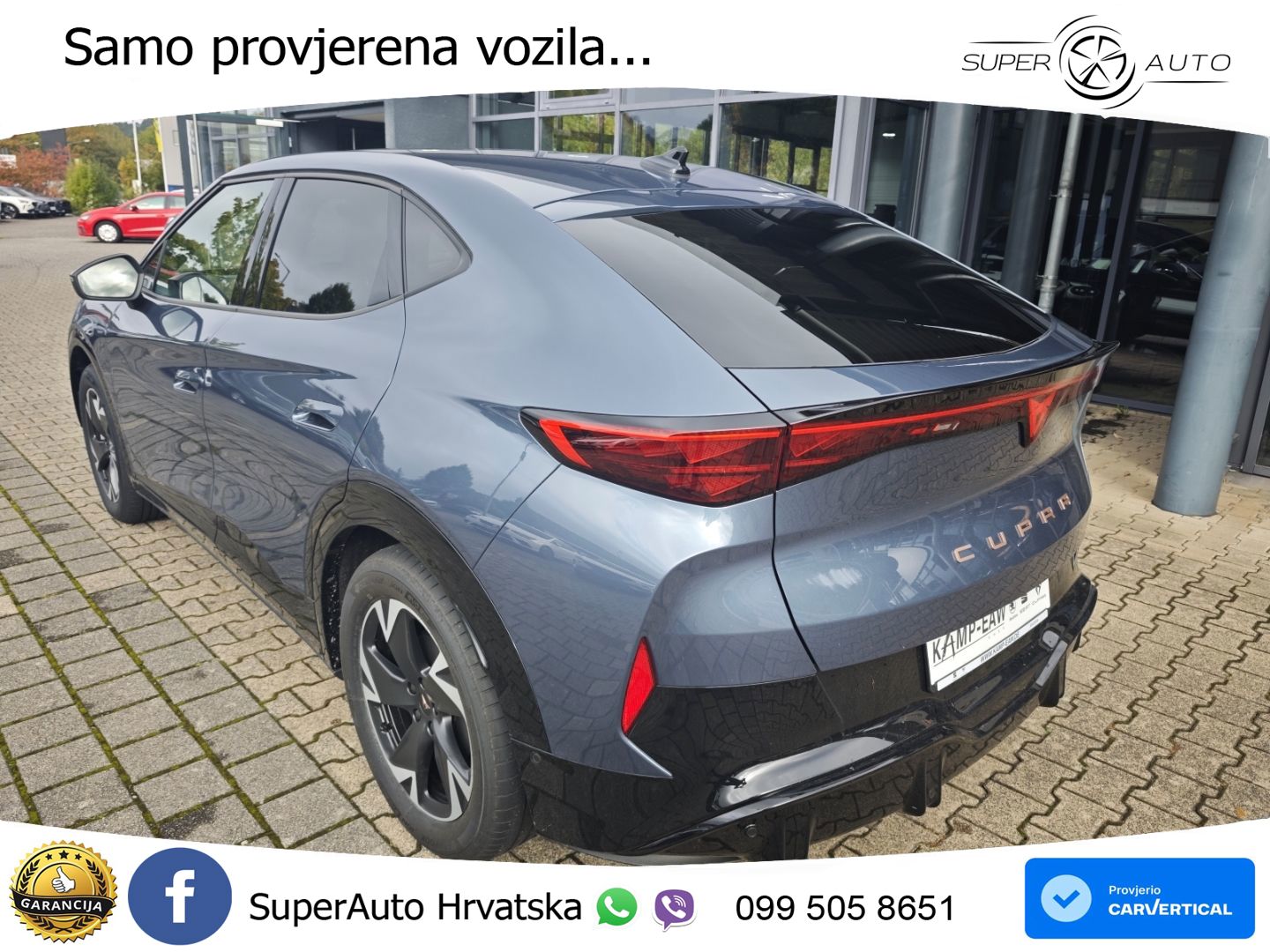 Cupra Tavascan 82 kWh (286 KS) LED+GR SJED+ACC