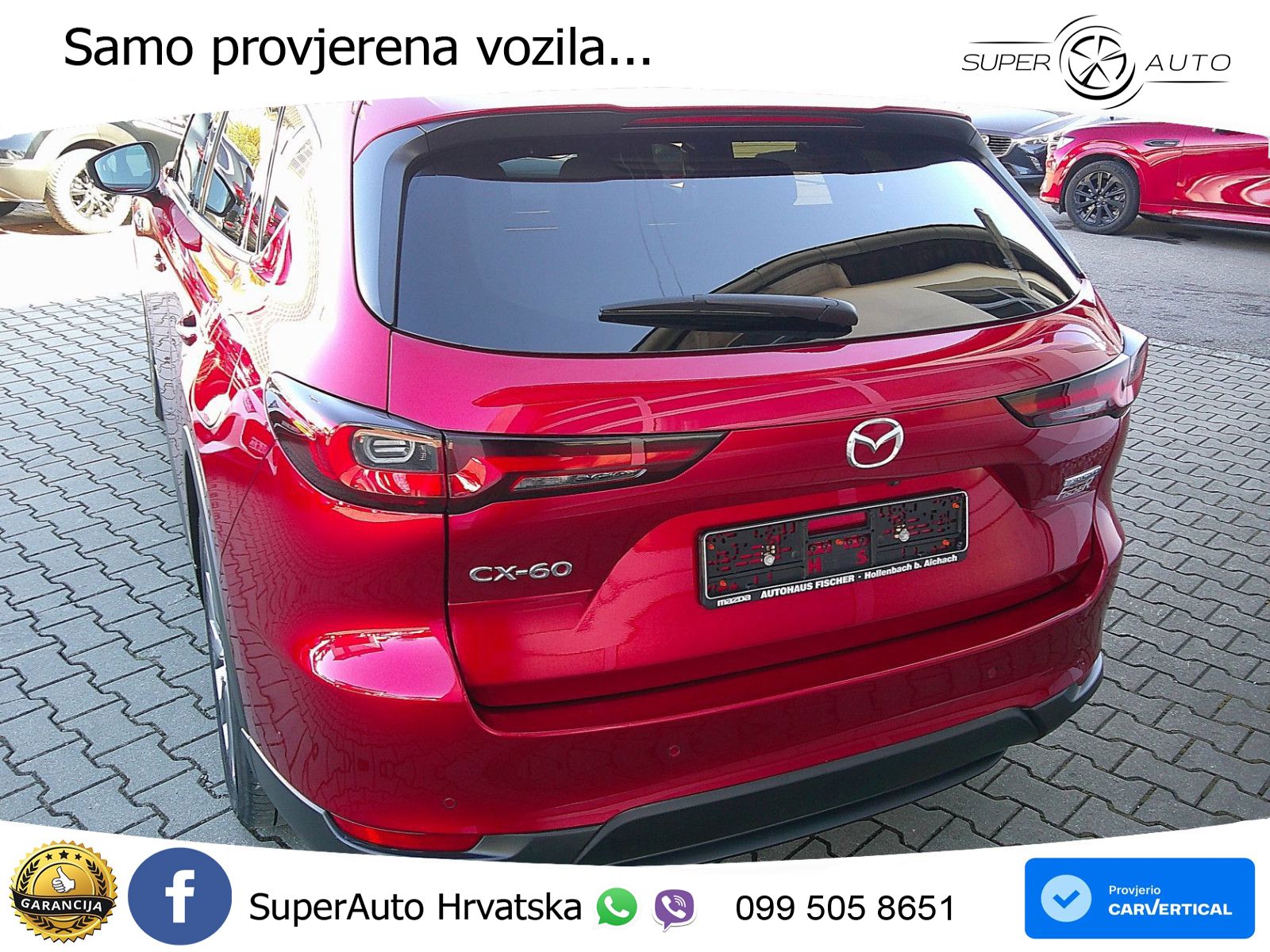 Mazda CX-60 3.3 e-Skyactiv D (200 KS) Automatic