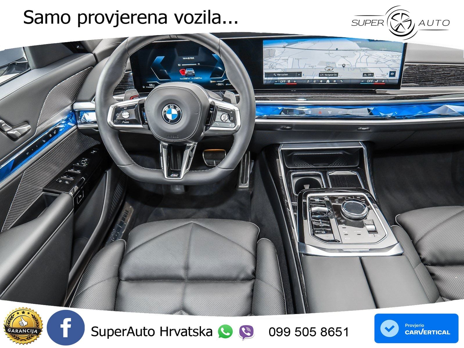BMW 740d (299 KS) xDrive Steptronic M Sport ACC+HEAD+4xGR SJED+360+PANO