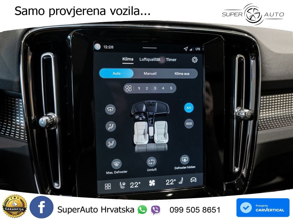 Volvo XC40 2.0 B3 163 KS Automatic LED+GR SJED+ACC