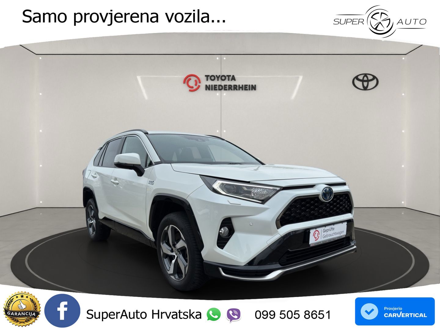 Toyota RAV4 2.5 D-4S (306 KS) Hybrid AWD-i e-CVT LED+GR SJED+ACC
