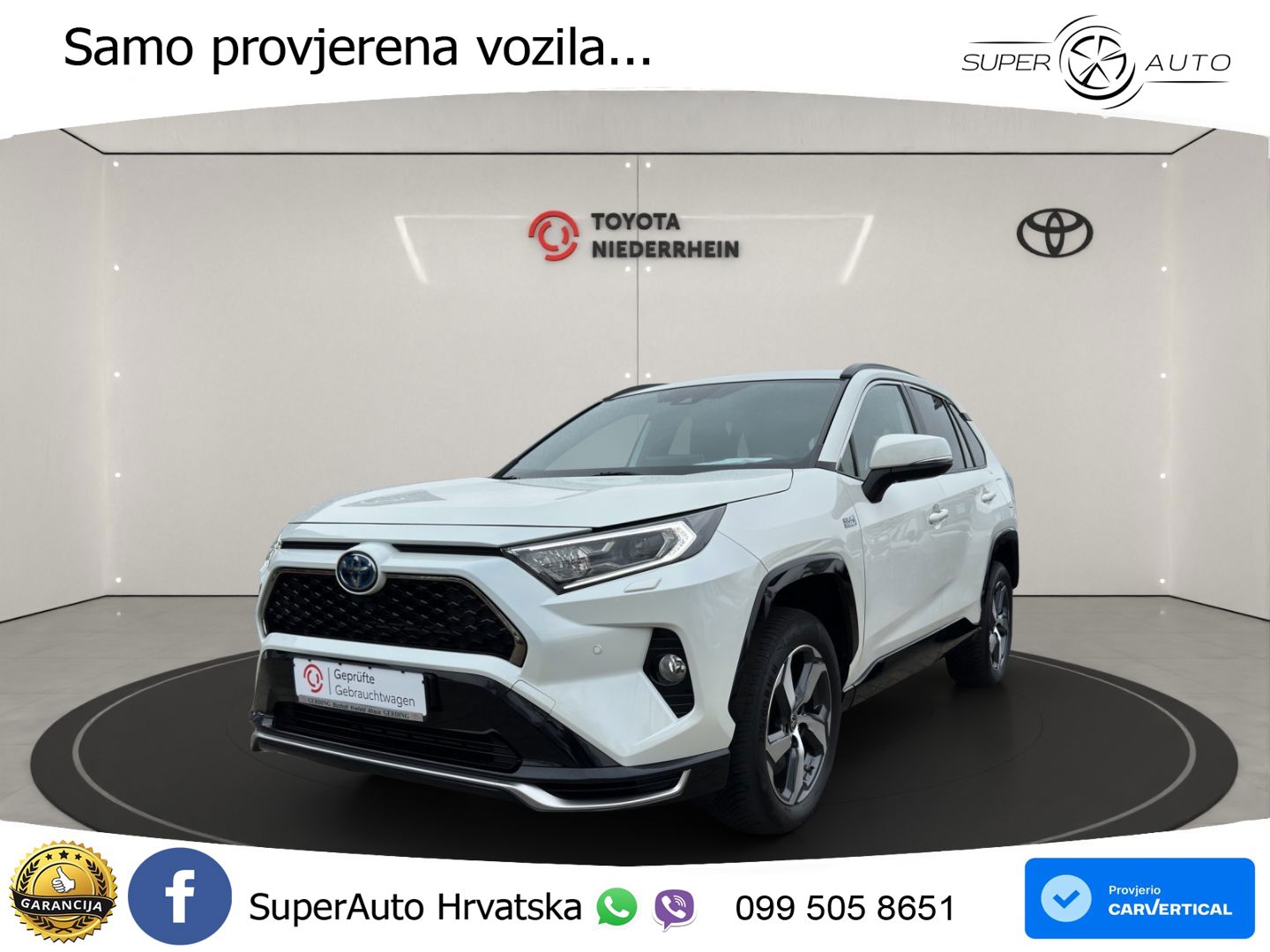 Toyota RAV4 2.5 D-4S (306 KS) Hybrid AWD-i e-CVT LED+GR SJED+ACC