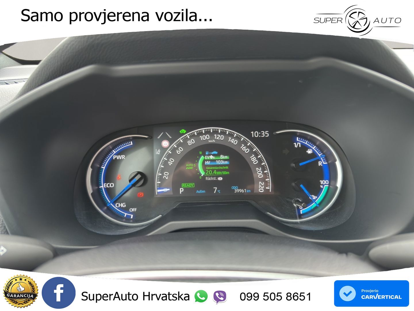 Toyota RAV4 2.5 D-4S (306 KS) Hybrid AWD-i e-CVT LED+GR SJED+ACC