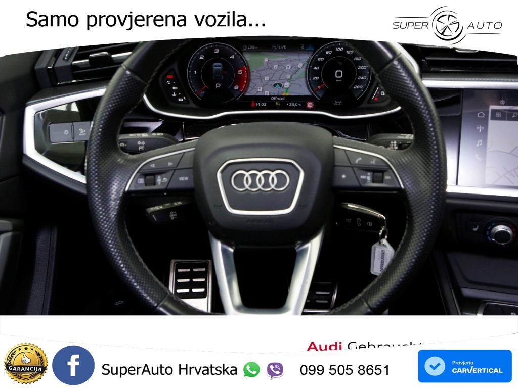 Audi Q3 40 TDI (200 KS) quattro S tronic S line
