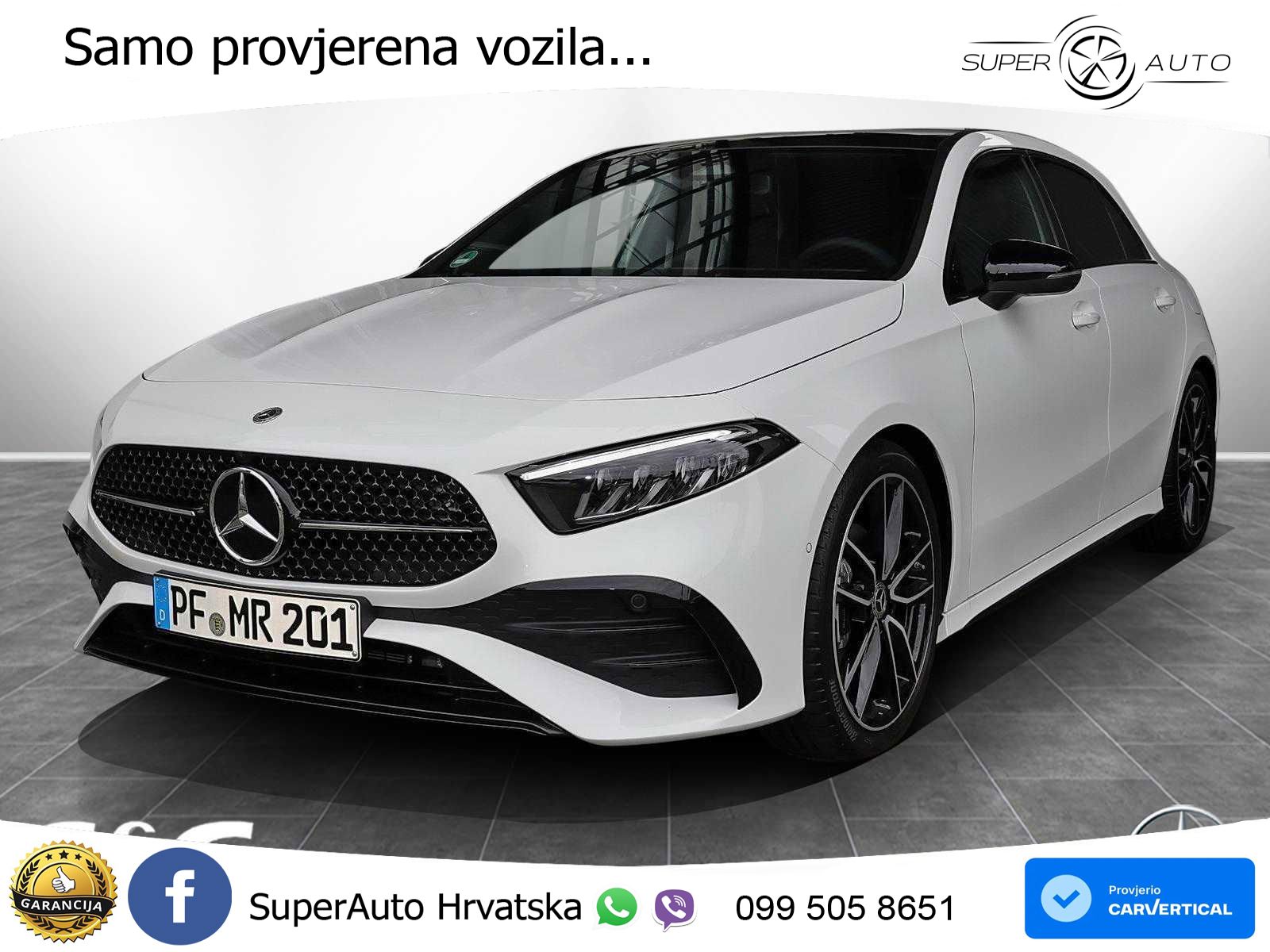 Mercedes-Benz A 200 7G-DCT AMG LED+GR SJED+ACC