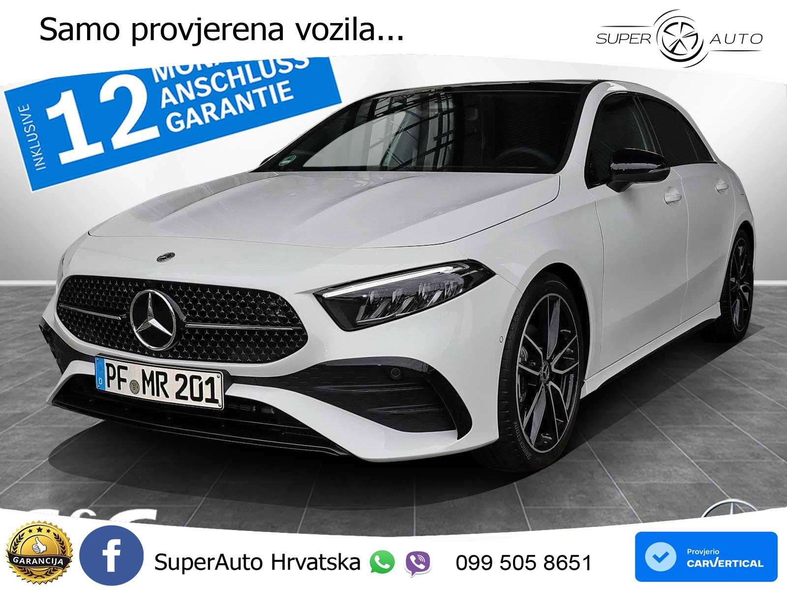 Mercedes-Benz A 200 7G-DCT AMG LED+GR SJED+ACC