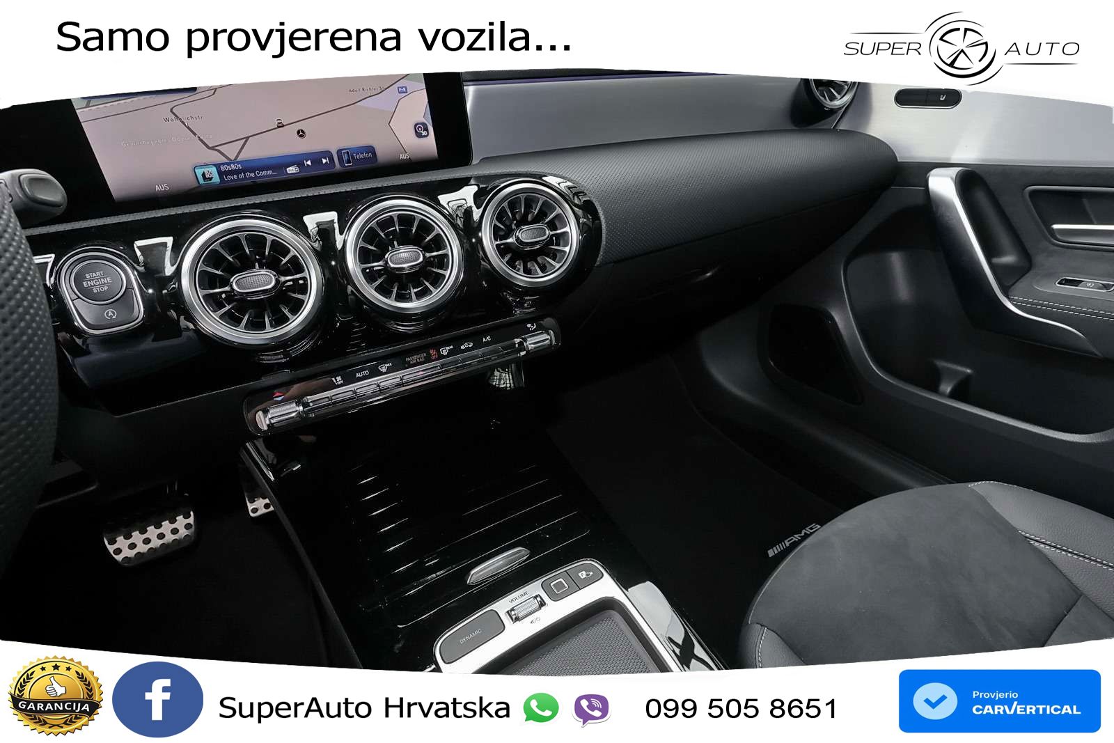 Mercedes-Benz A 200 7G-DCT AMG LED+GR SJED+ACC