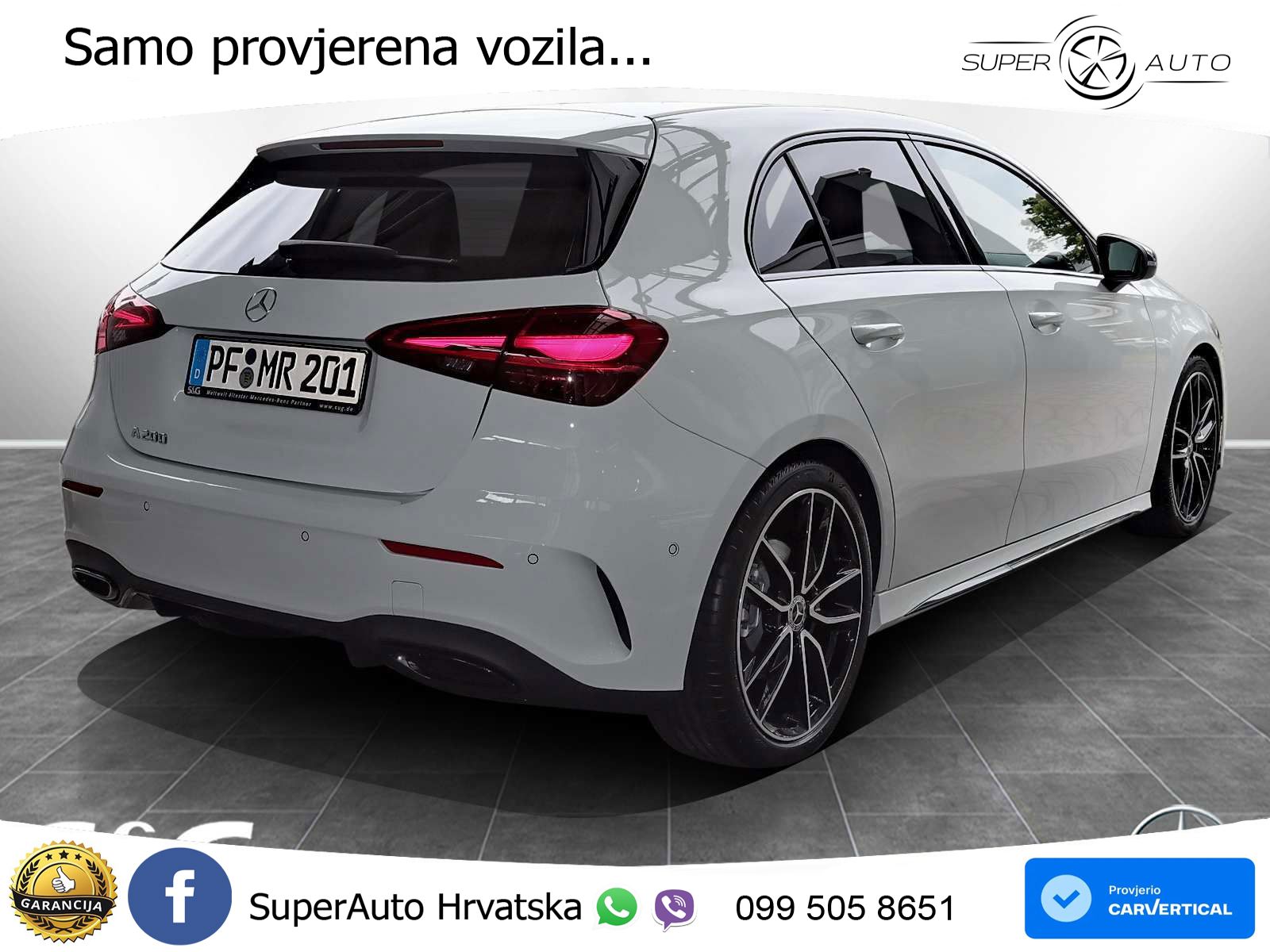 Mercedes-Benz A 200 7G-DCT AMG LED+GR SJED+ACC