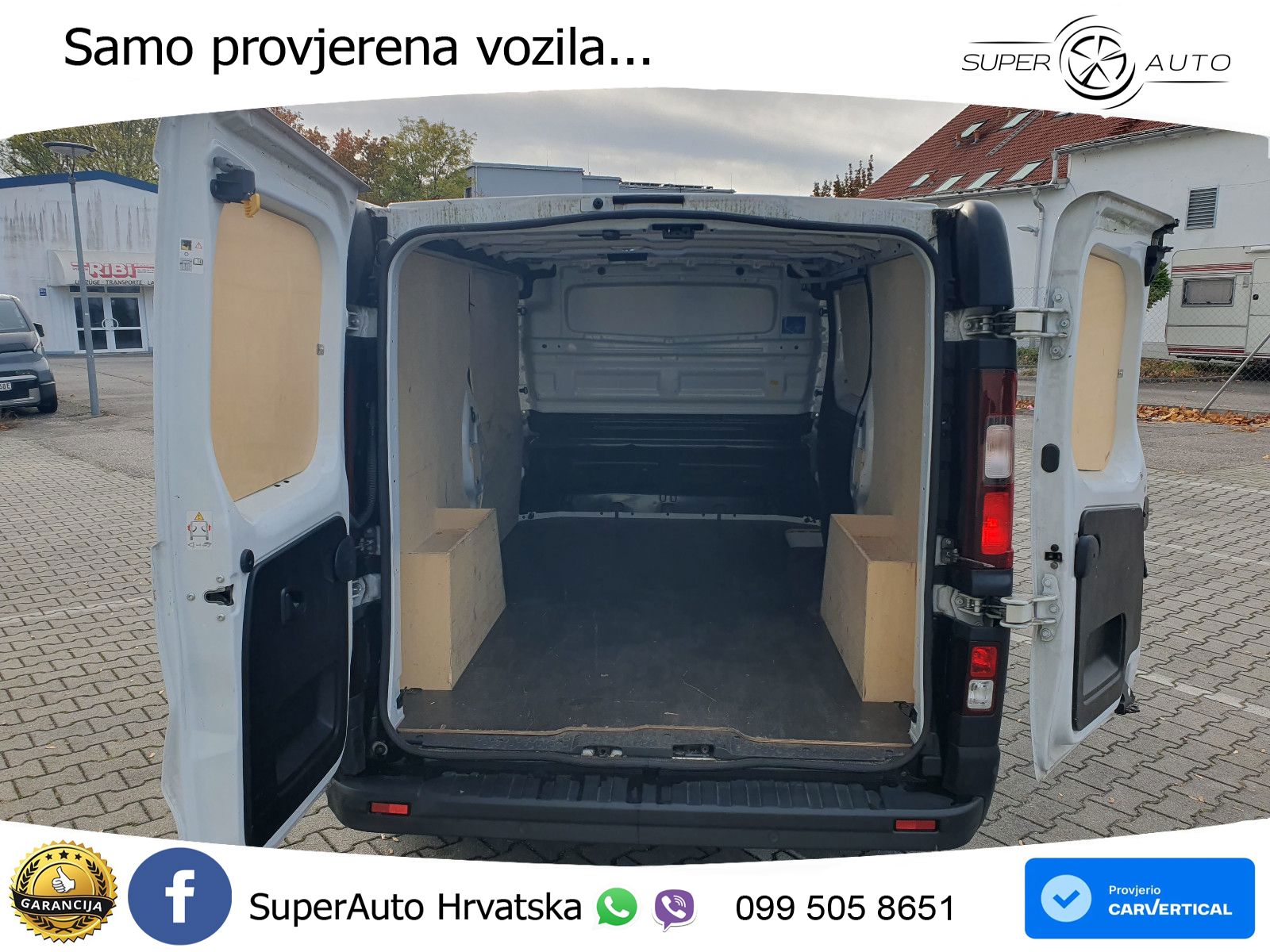 Renault Trafic 2.0 dCi Kasten L2 *Klima / Euro 6* 110 KS