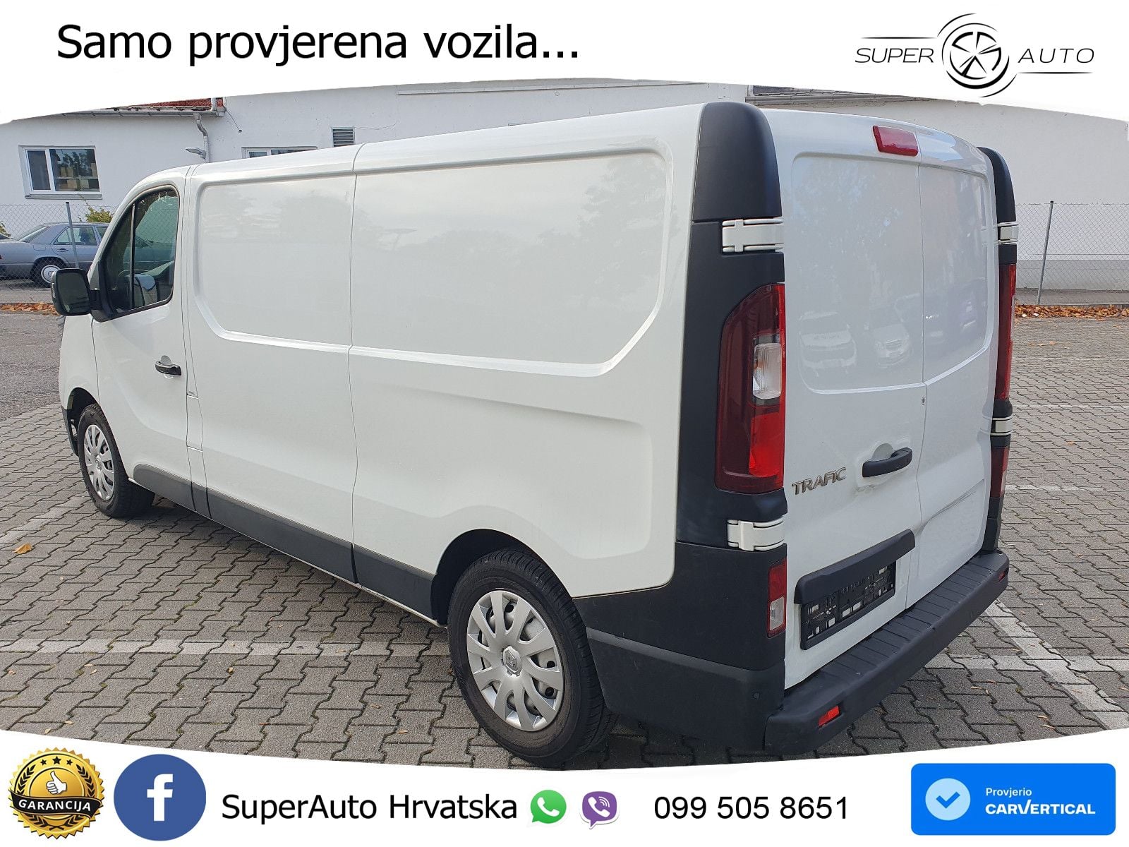 Renault Trafic 2.0 dCi Kasten L2 *Klima / Euro 6* 110 KS