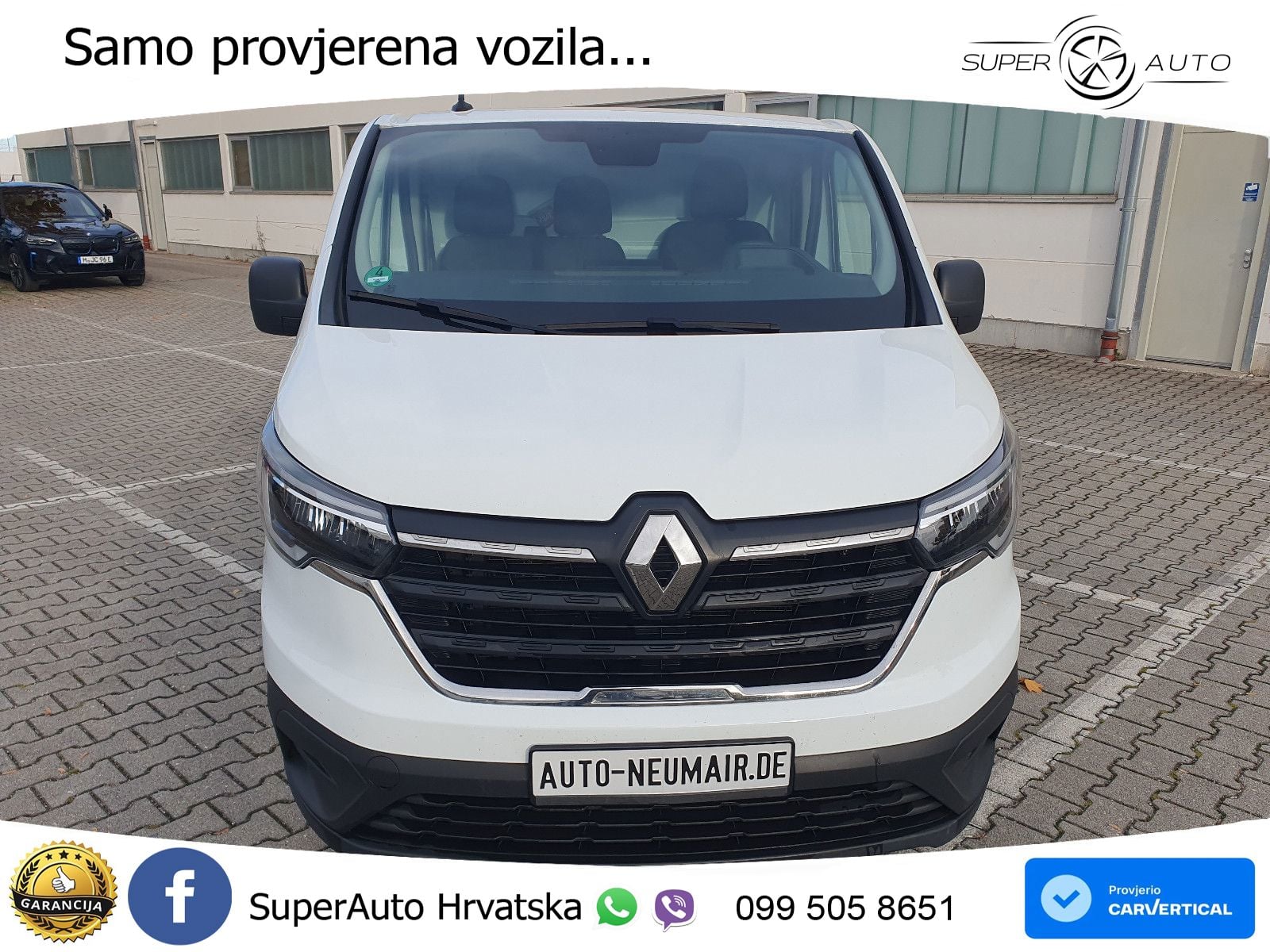 Renault Trafic 2.0 dCi Kasten L2 *Klima / Euro 6* 110 KS