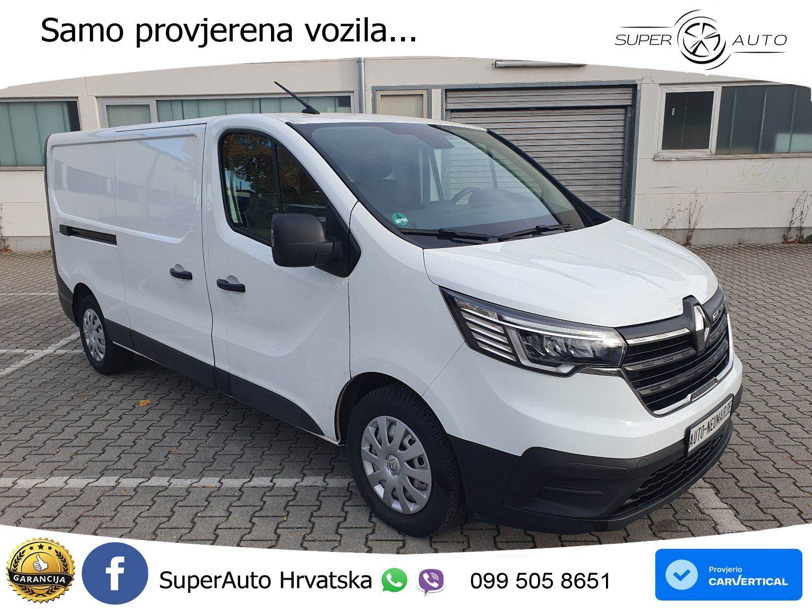 Renault Trafic 2.0 dCi Kasten L2 *Klima / Euro 6* 110 KS
