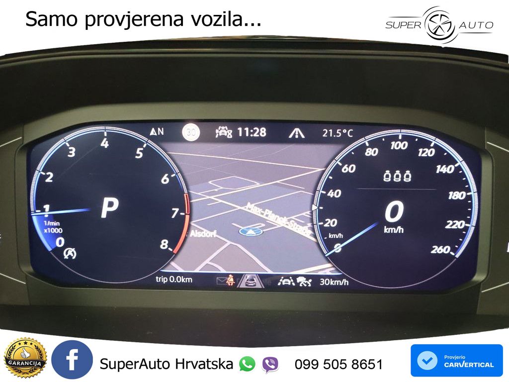 Volkswagen T-Roc 1.5 TSI (150 KS) DSG MATRIX+GR SJED+KAM