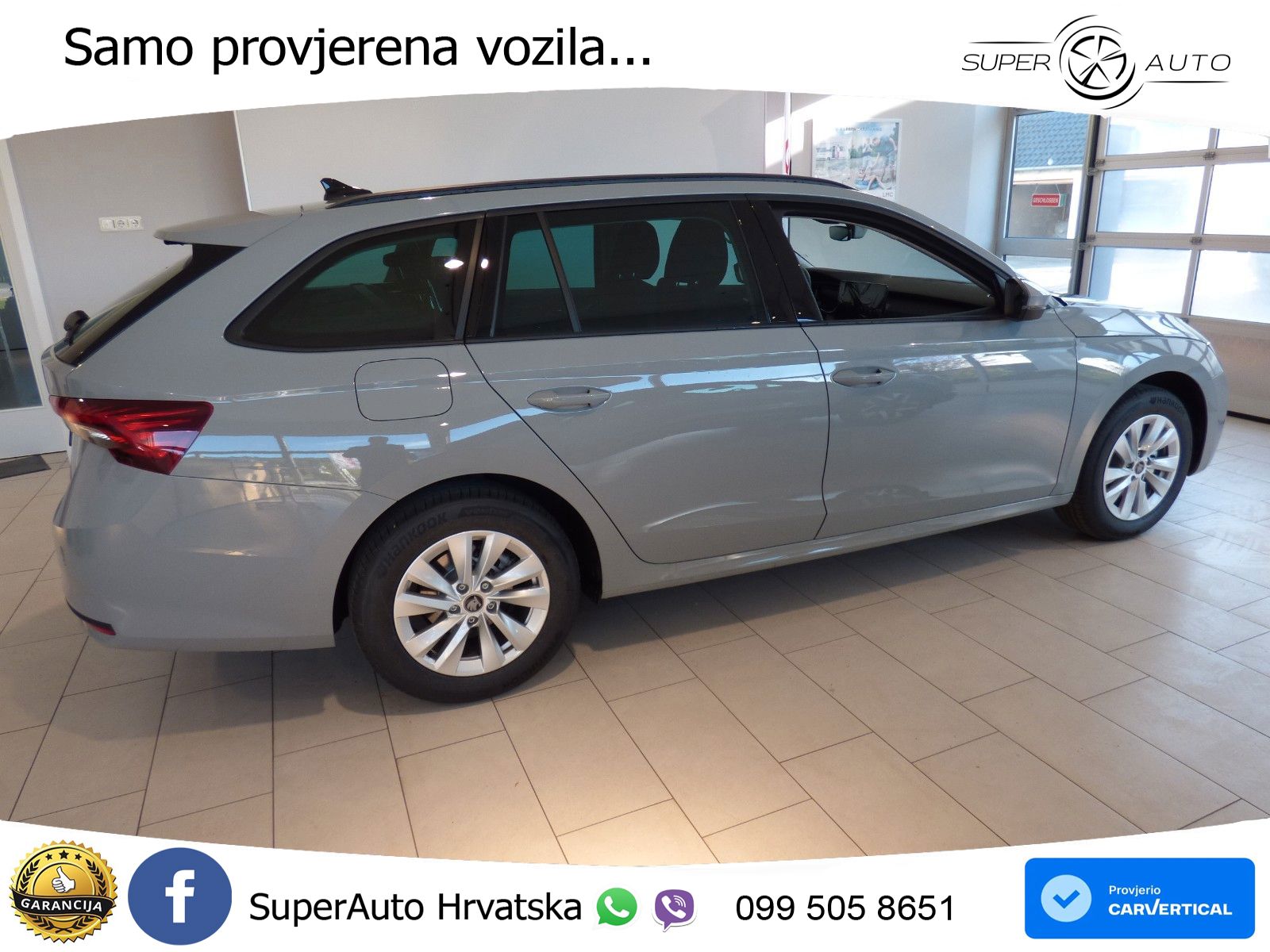 Škoda Octavia Combi 2.0 TDI (150 KS) DSG LED+GR SJED+ACC