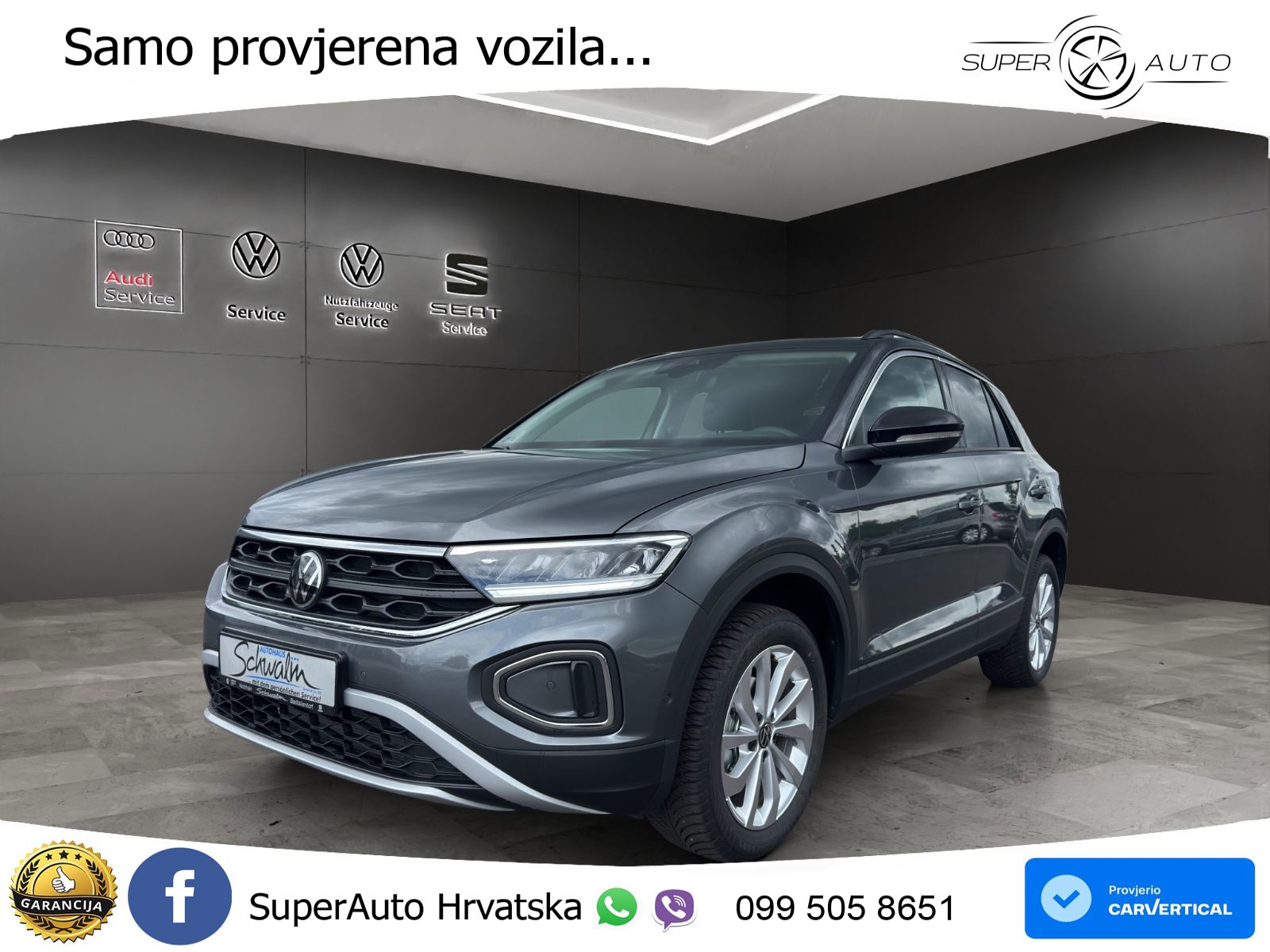 Volkswagen T-Roc 1.5 TSI (150 KS) DSG LED+GR SJED+ACC