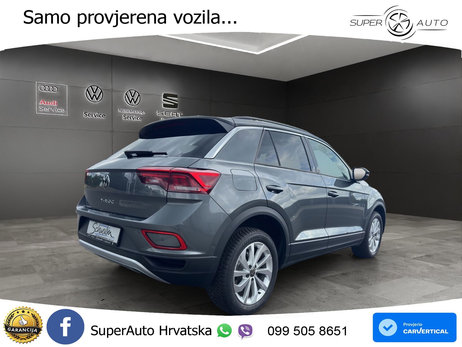 Volkswagen T-Roc 1.5 TSI (150 KS) DSG LED+GR SJED+ACC