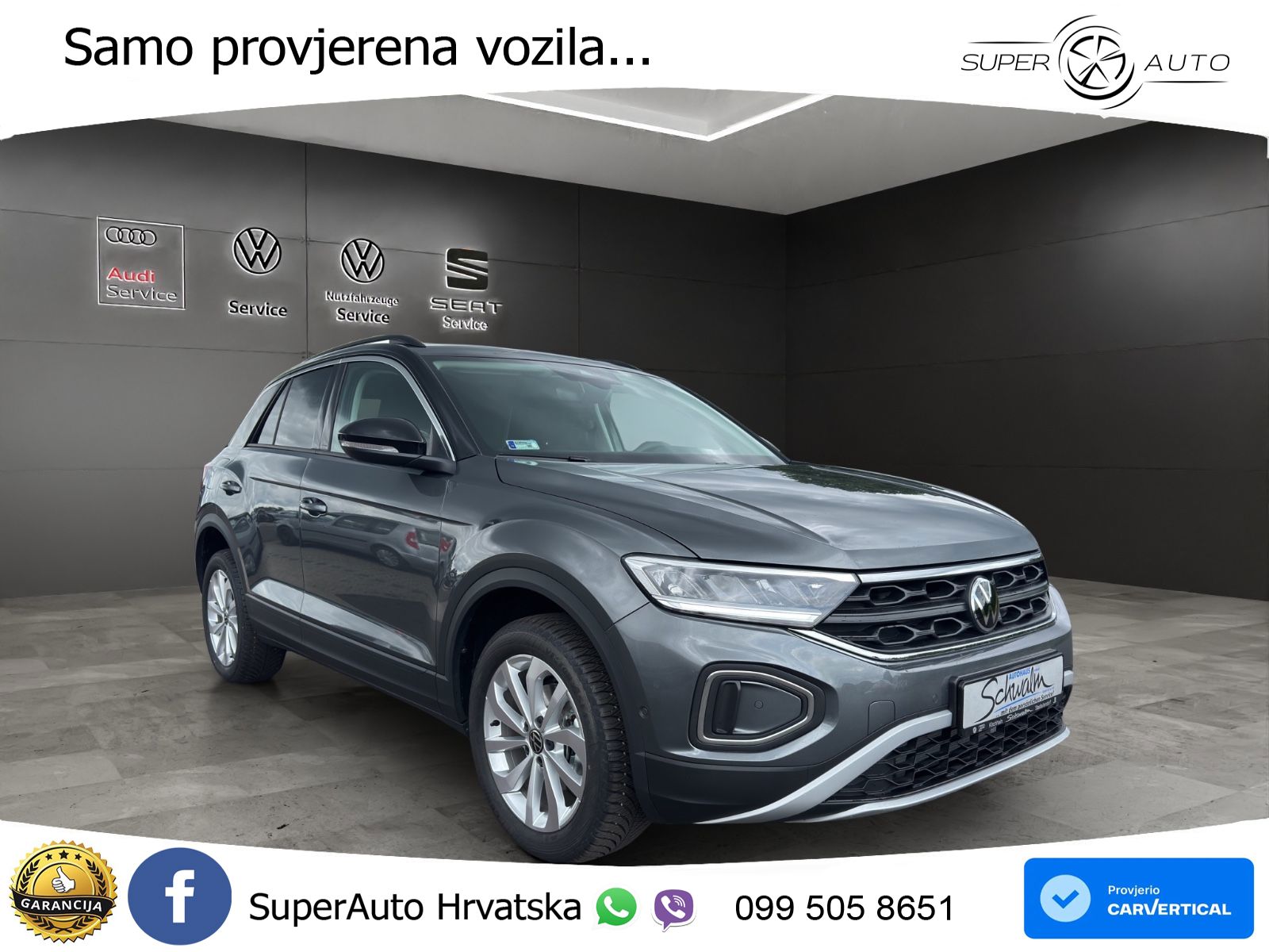 Volkswagen T-Roc 1.5 TSI (150 KS) DSG LED+GR SJED+ACC