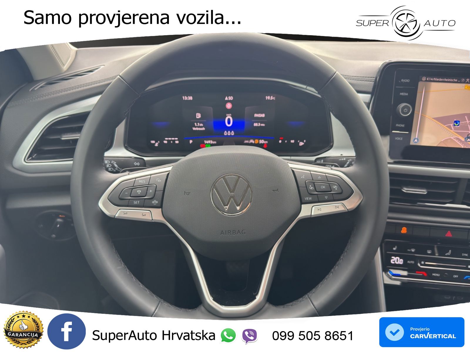 Volkswagen T-Roc 1.5 TSI (150 KS) DSG LED+GR SJED+ACC