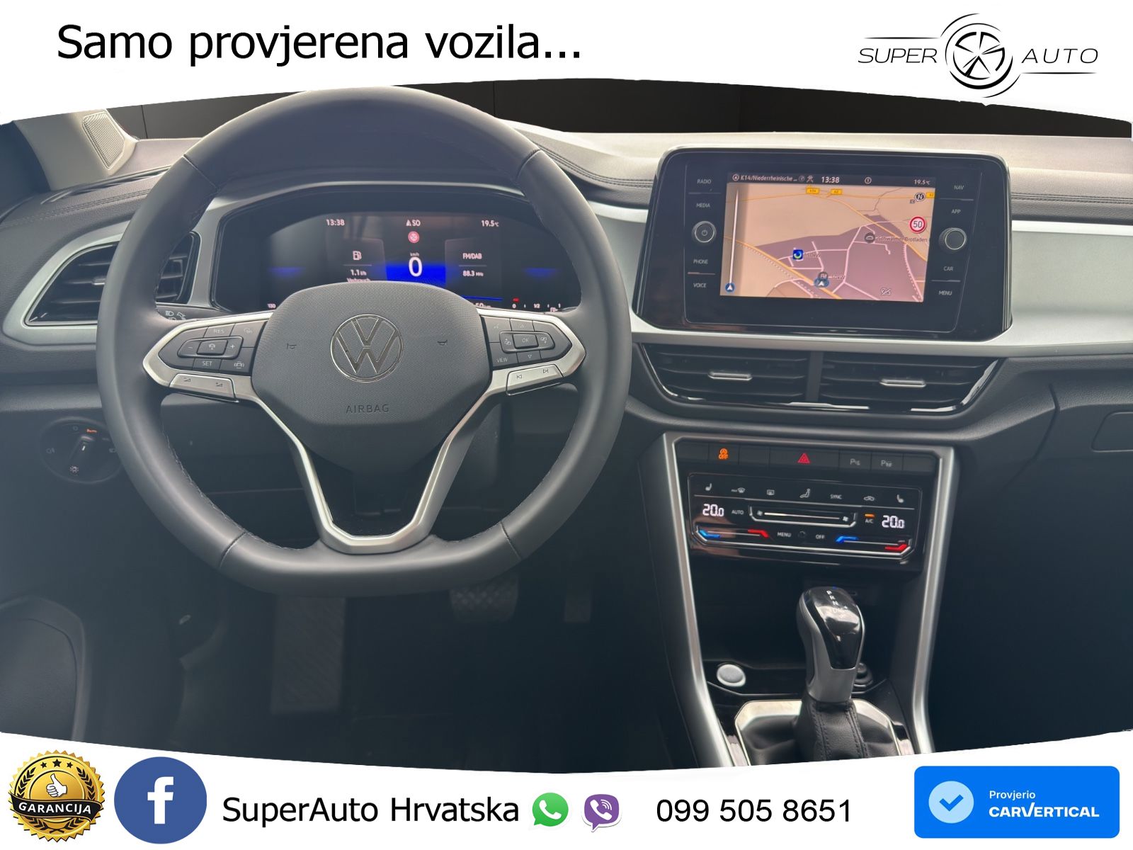 Volkswagen T-Roc 1.5 TSI (150 KS) DSG LED+GR SJED+ACC