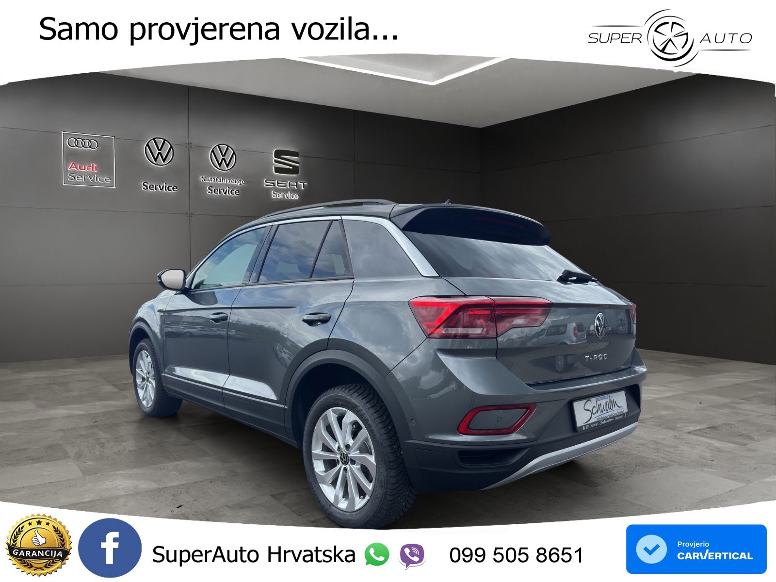 Volkswagen T-Roc 1.5 TSI (150 KS) DSG LED+GR SJED+ACC