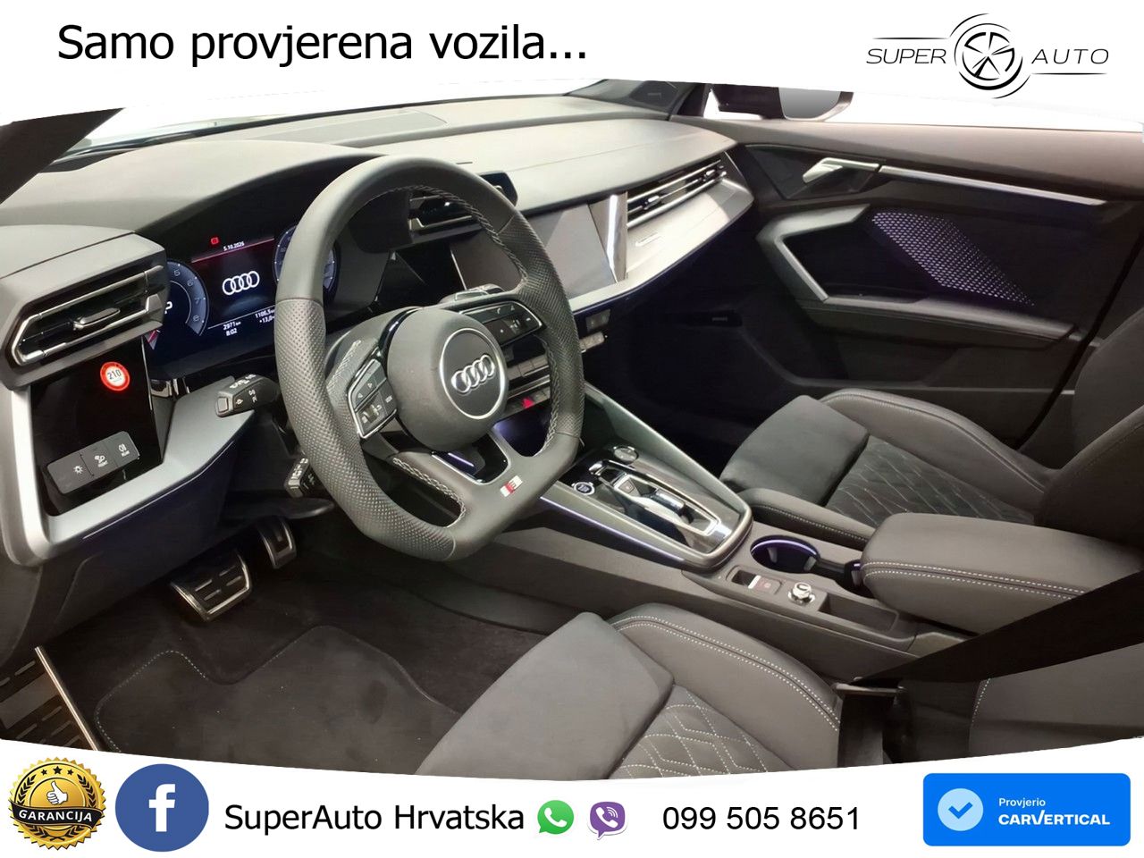 Audi A3 40 TFSI (204 KS) quattro S tronic advanced LED+GR SJED+ACC
