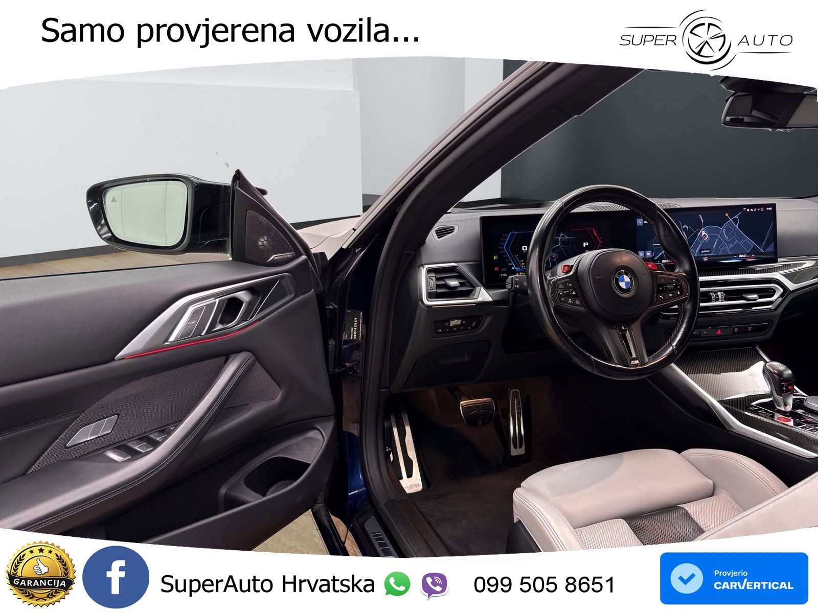 BMW M4 Convertible Competition 3.0 (510 KS) xDrive Steptronic LED+GR SJED+ACC