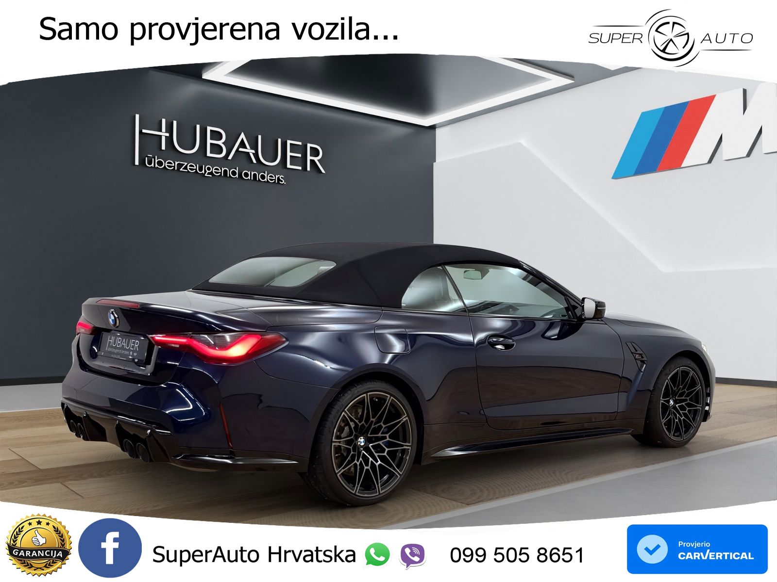 BMW M4 Convertible Competition 3.0 (510 KS) xDrive Steptronic LED+GR SJED+ACC