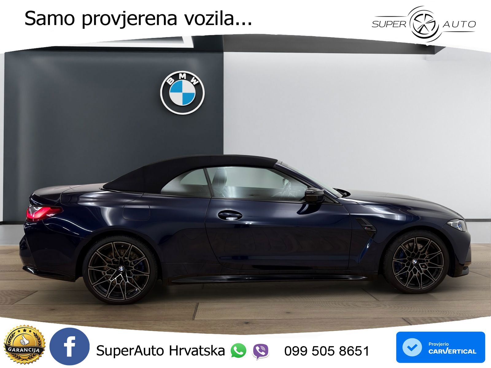 BMW M4 Convertible Competition 3.0 (510 KS) xDrive Steptronic LED+GR SJED+ACC
