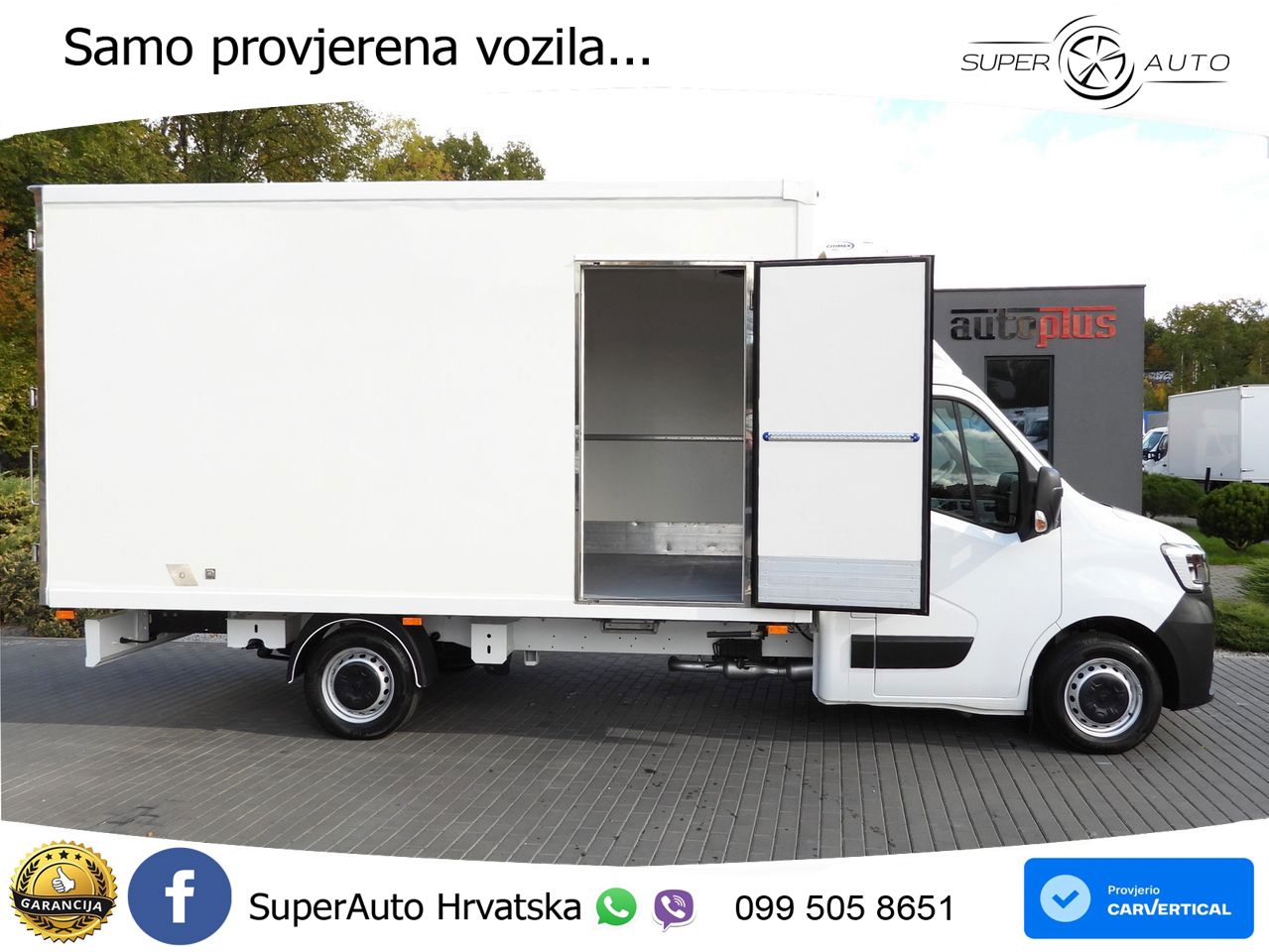 Renault MASTER KÜHLKOFFER -5C 8 PALETTEN HEIZFUNKTION 165 KS