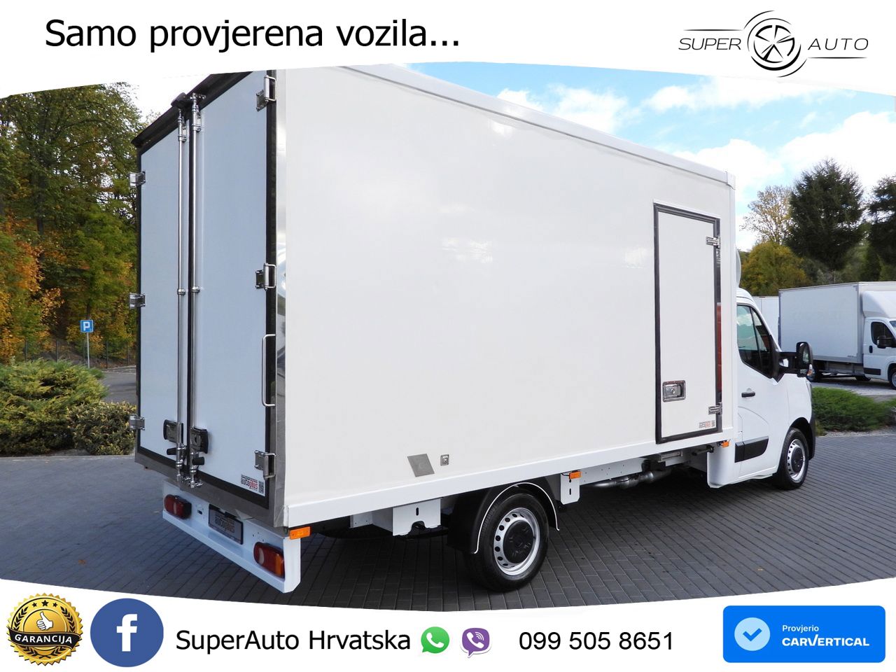 Renault MASTER KÜHLKOFFER -5C 8 PALETTEN HEIZFUNKTION 165 KS