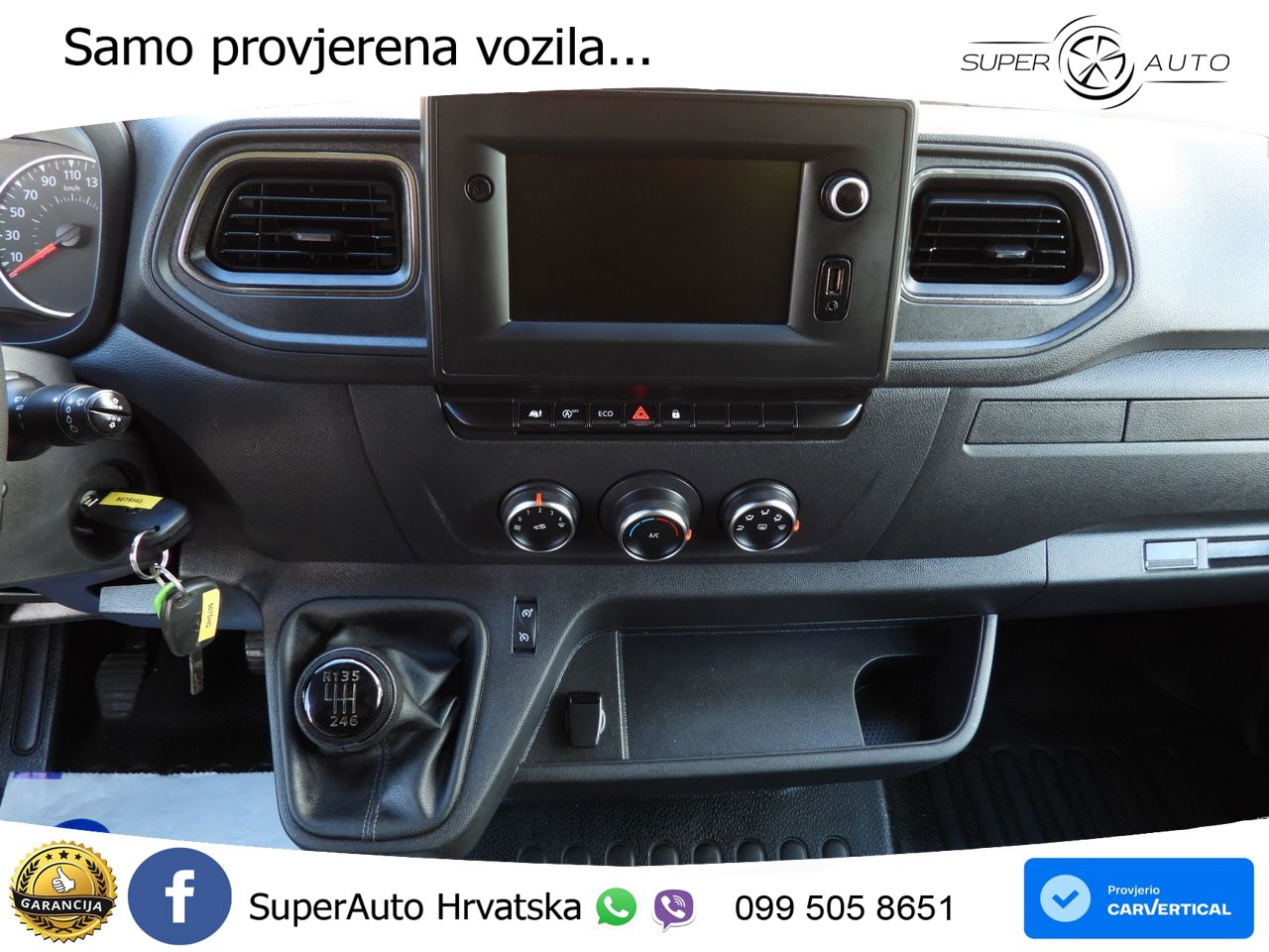 Renault MASTER KÜHLKOFFER -5C 8 PALETTEN HEIZFUNKTION 165 KS