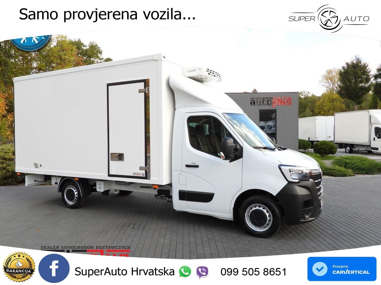Renault MASTER KÜHLKOFFER -5C 8 PALETTEN HEIZFUNKTION 165 KS